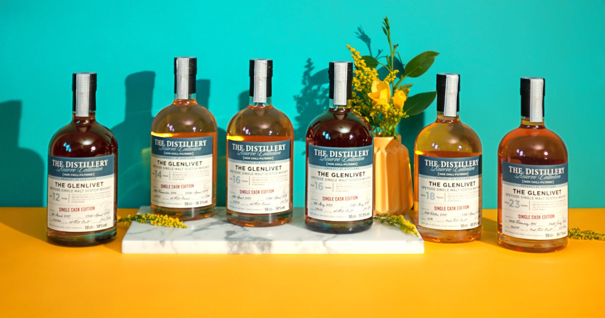 The Glenlivet Distillery Reserve Collection Range