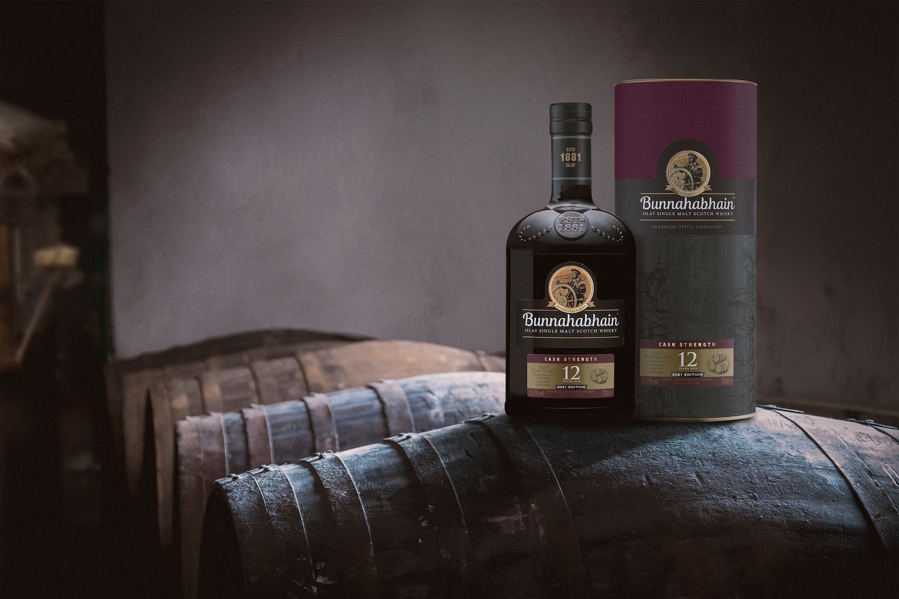 Bunnahabhain launches Cask Strength 12 Year Old whisky inspired by Warehouse 9
