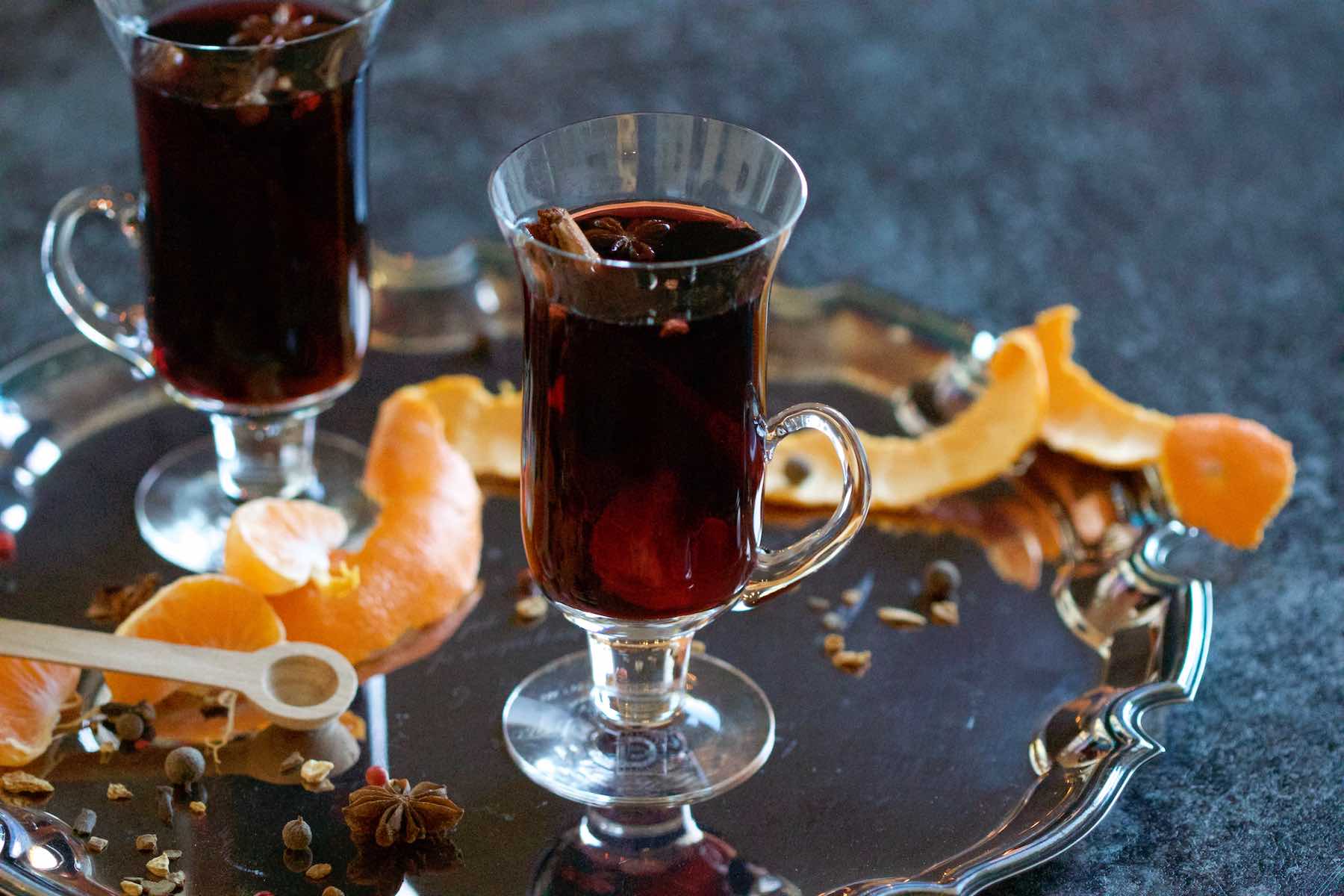 Viski Hot Toddy Glass - Irish Coffee Glasses for Mulled Wine