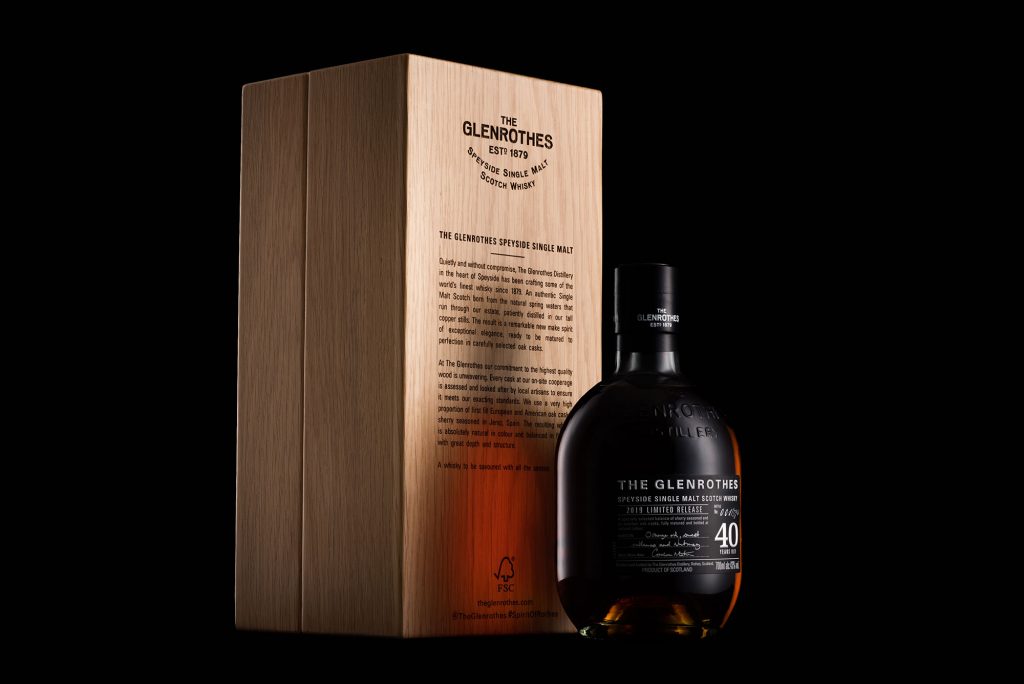 Glenrothes 40 year old single malt whisky
