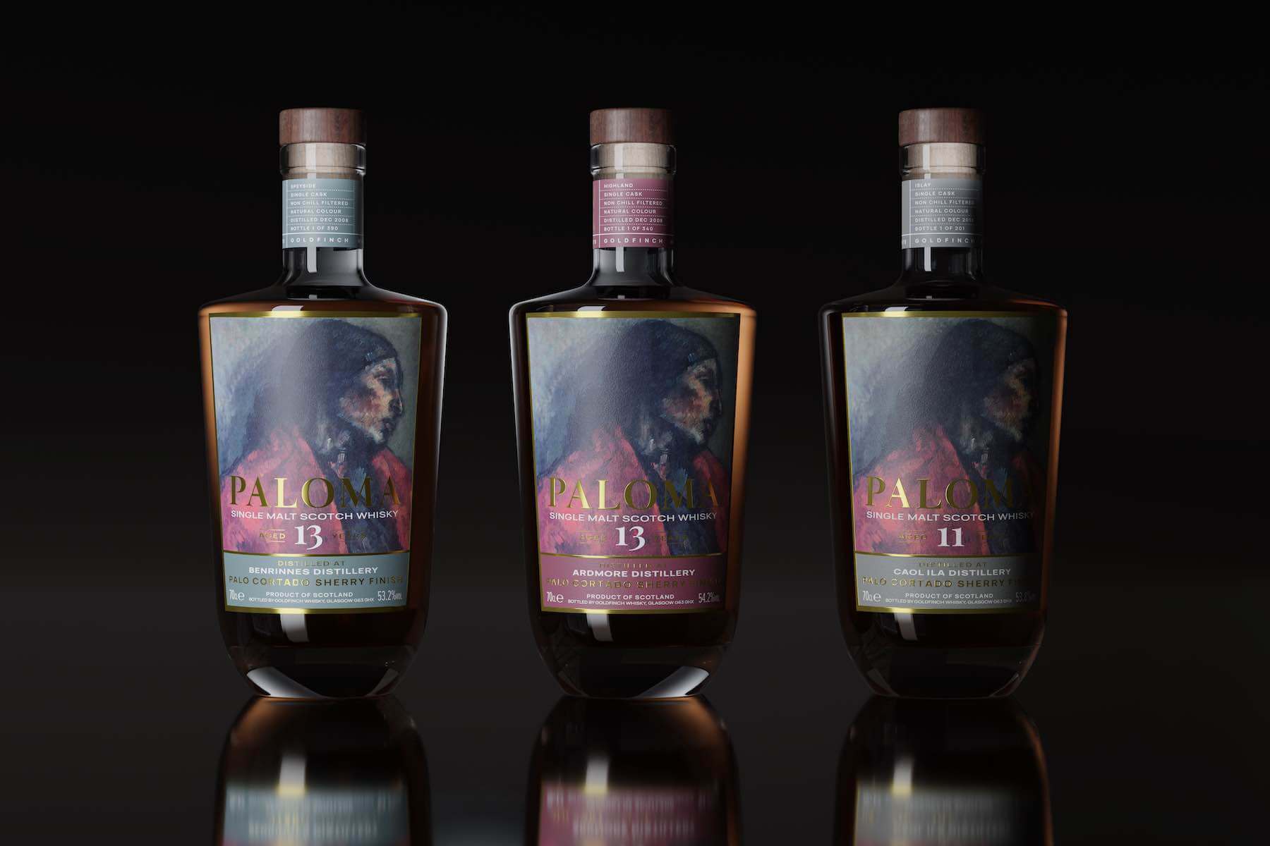 Paloma, Palo Cortado Finished Whiskies