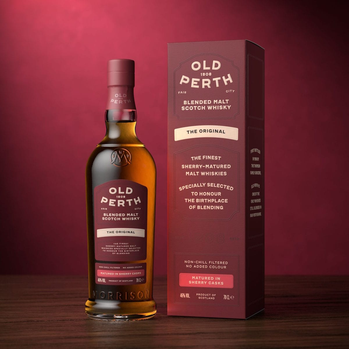 Old Perth The Original Sherry Matured Blended Scotch Malt Whisky