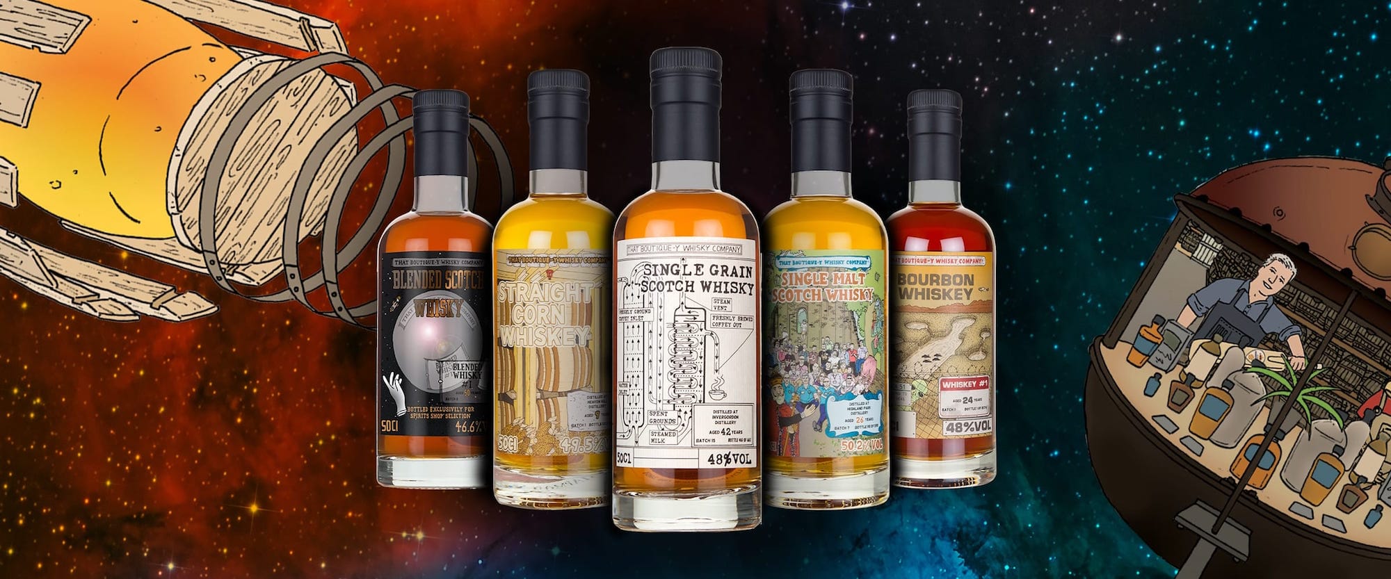 That Boutique-y Whisky Company Independent Bottlers of Single Cask Whiskies