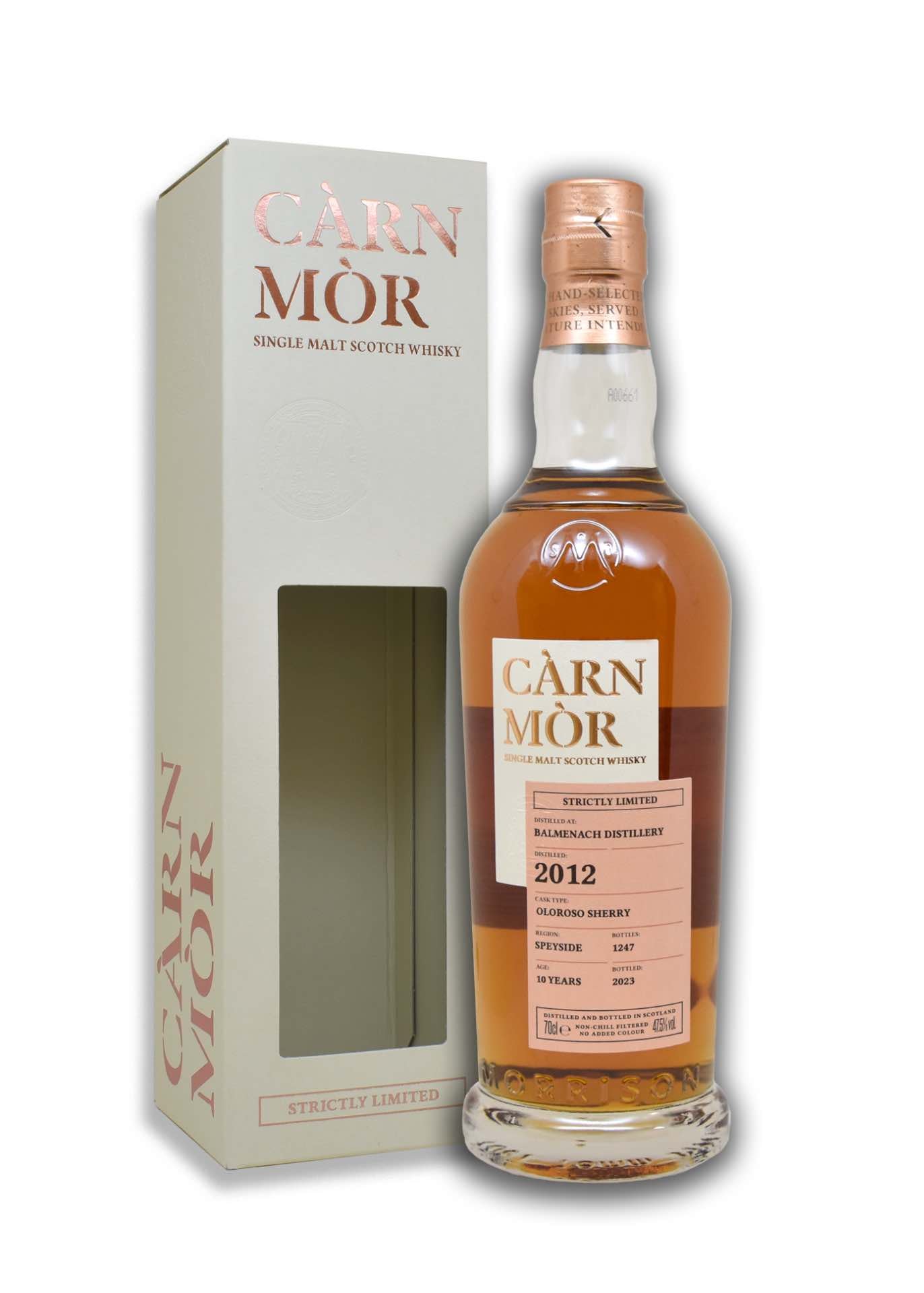 Càrn Mòr Balmenach 2012 Oloroso Sherry