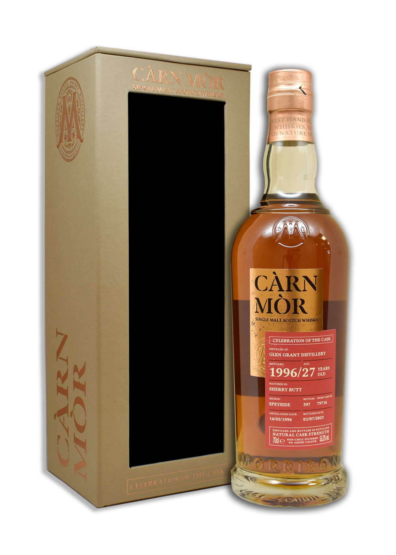 Càrn Mòr Glen Grant 1996 Sherry Butt