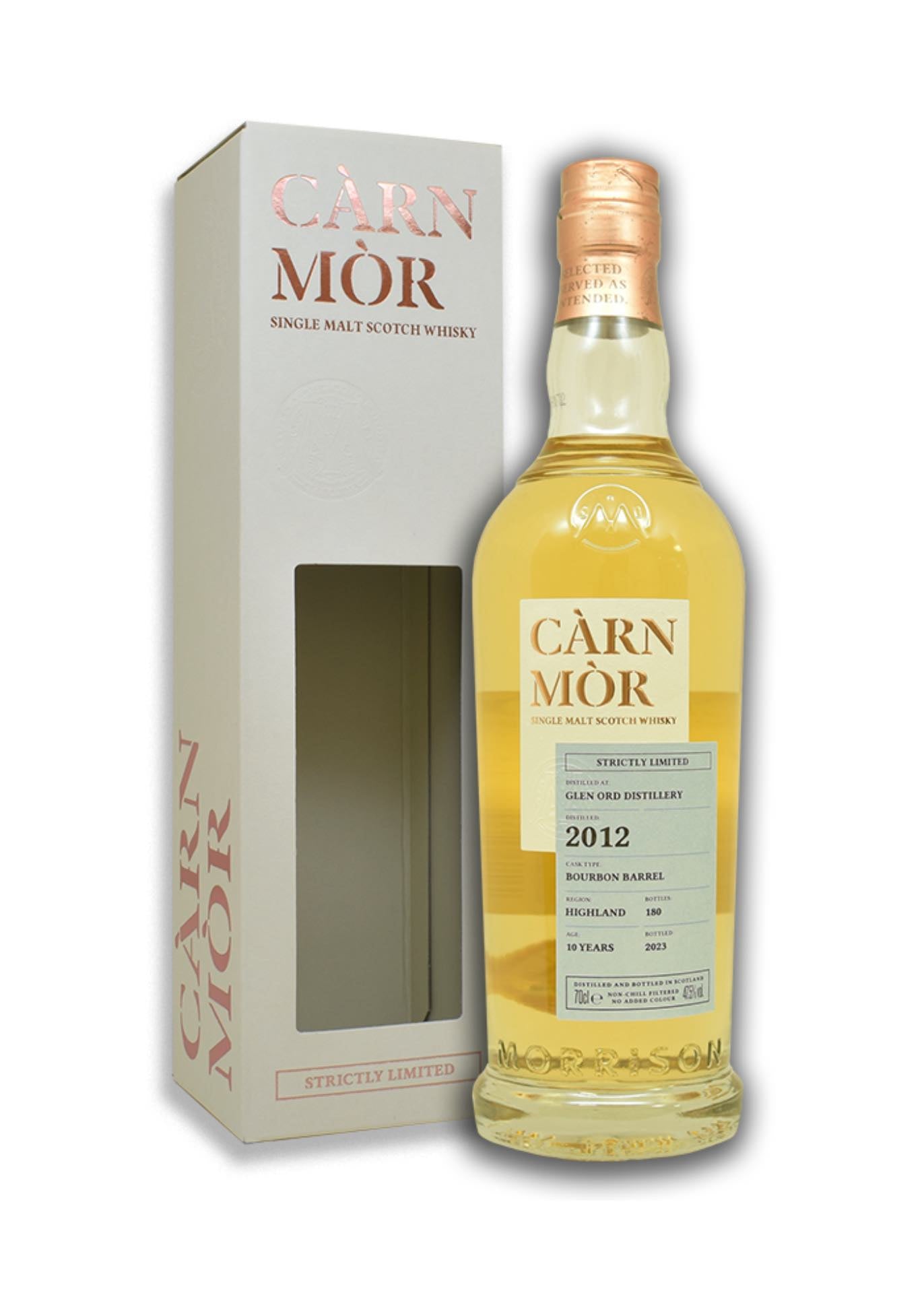 Càrn Mòr Glen Ord 2012 Ex-Bourbon Barrel