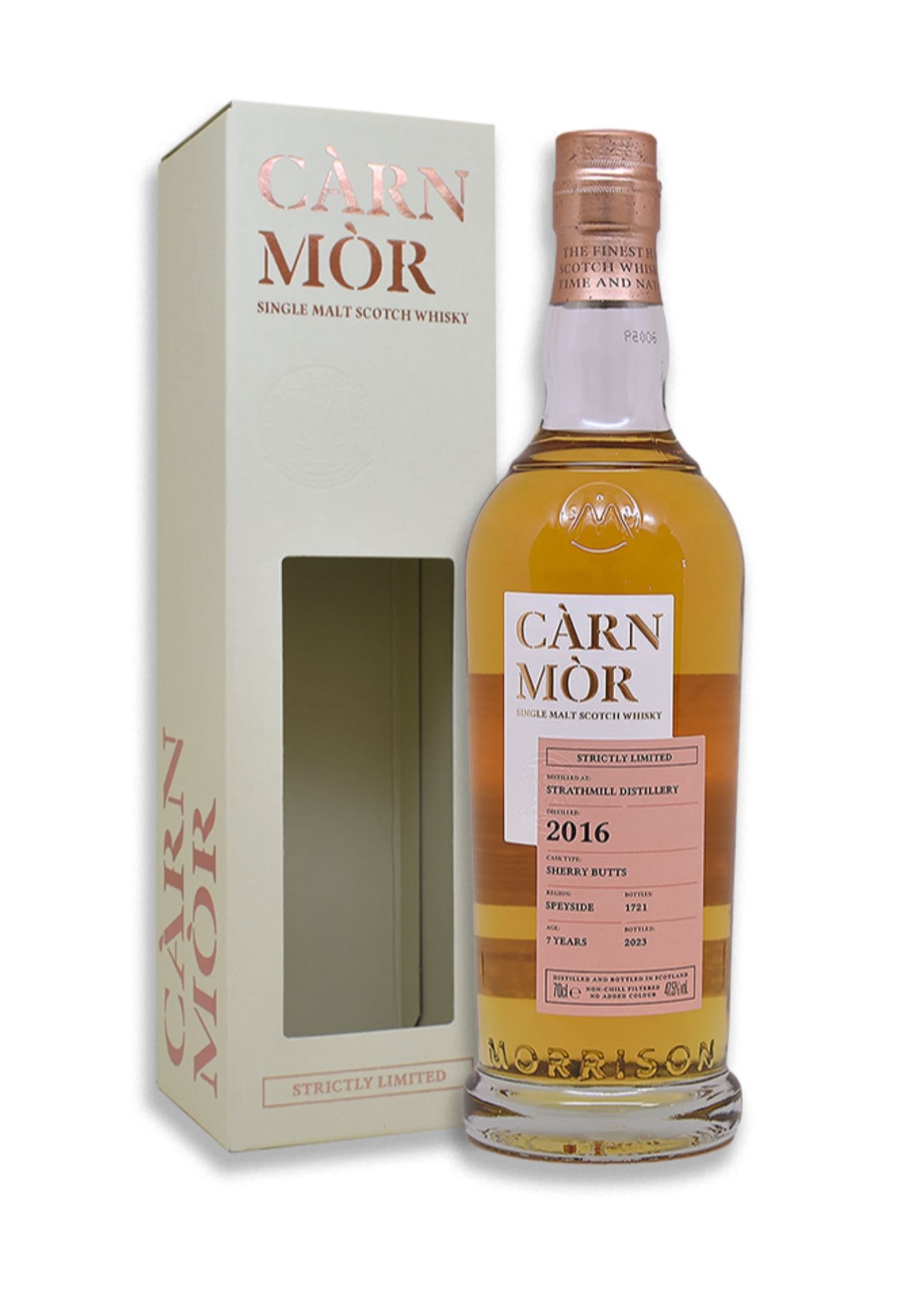 Càrn Mòr Strathmill 2016 Sherry Butt