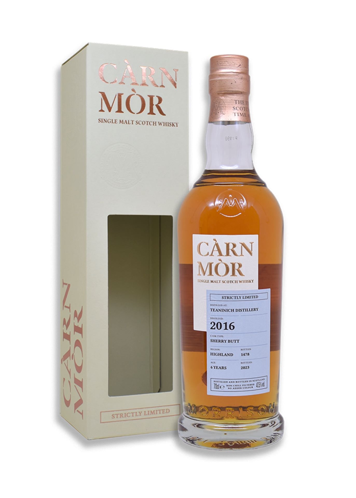 Carn Mor Teaninich 2016 Sherry Butt