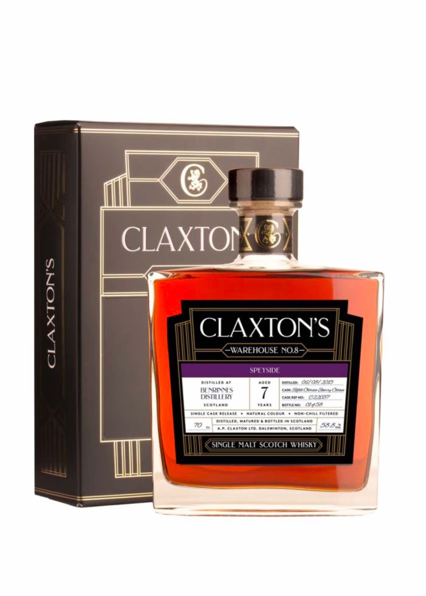 Claxton's Benrinnes 7 year Old Oloroso Octave