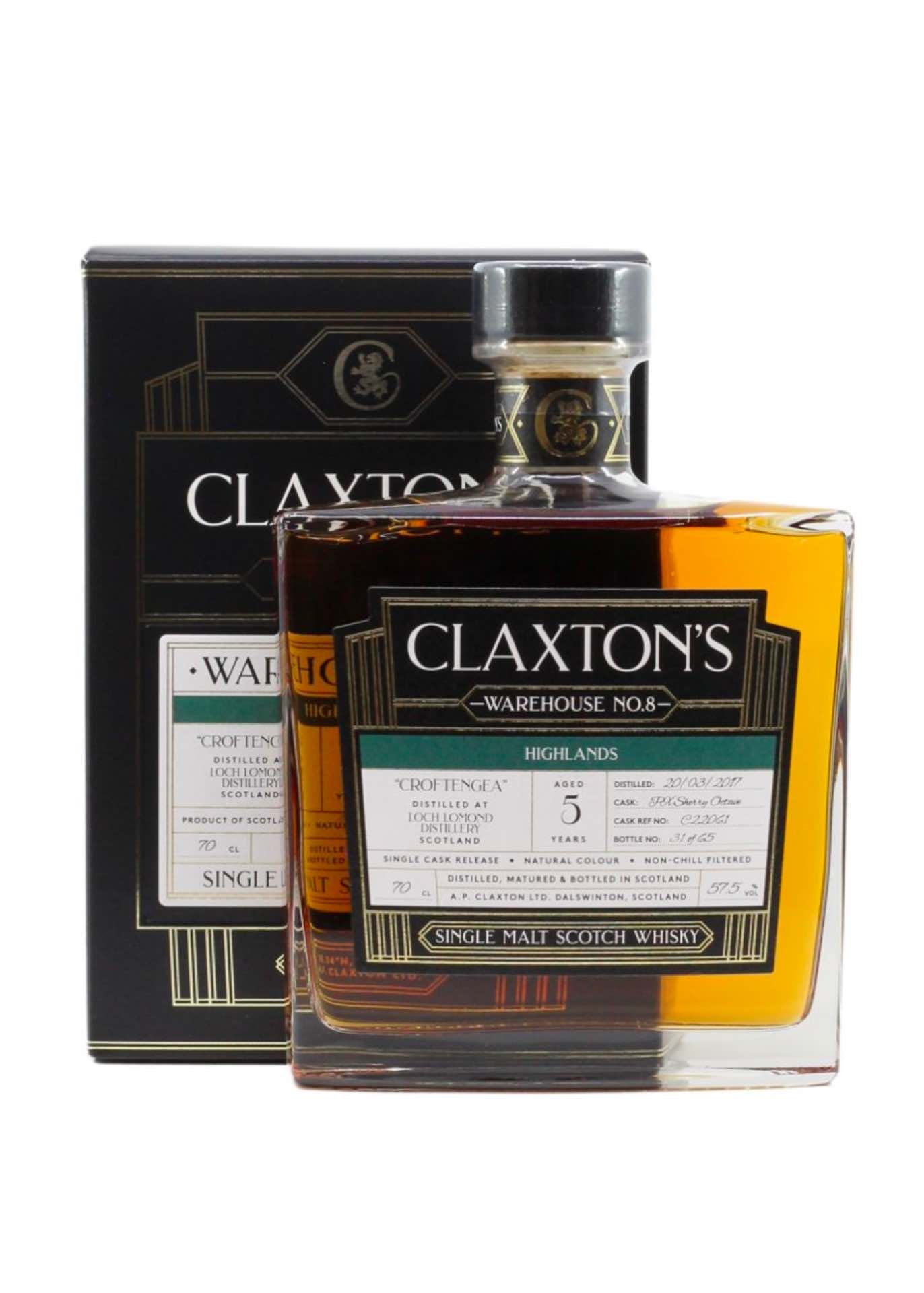 Claxton's Croftengea 5 Year Old PX Octave