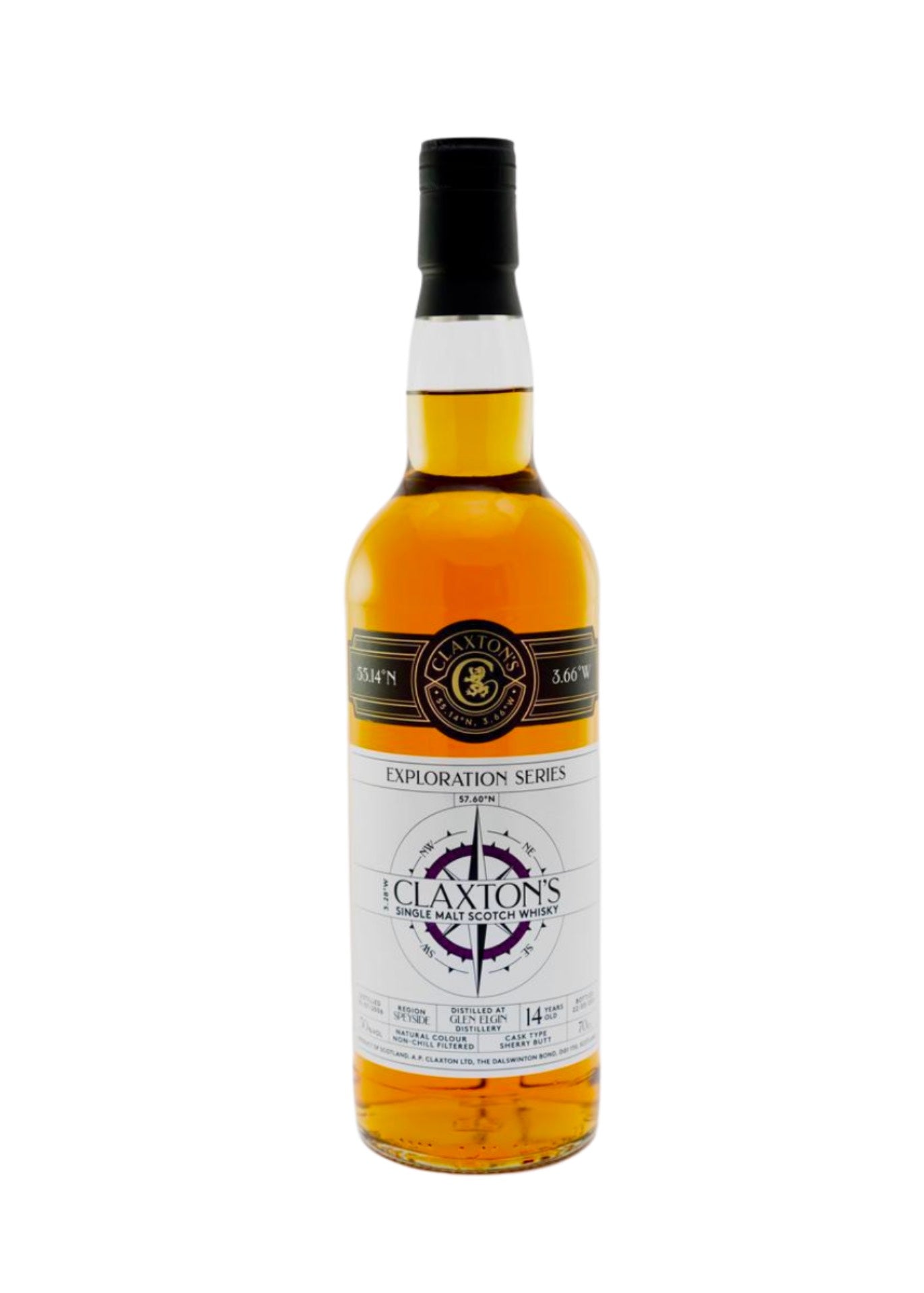 Claxton's Glen Elgin 14 Year Old Sherry Butt