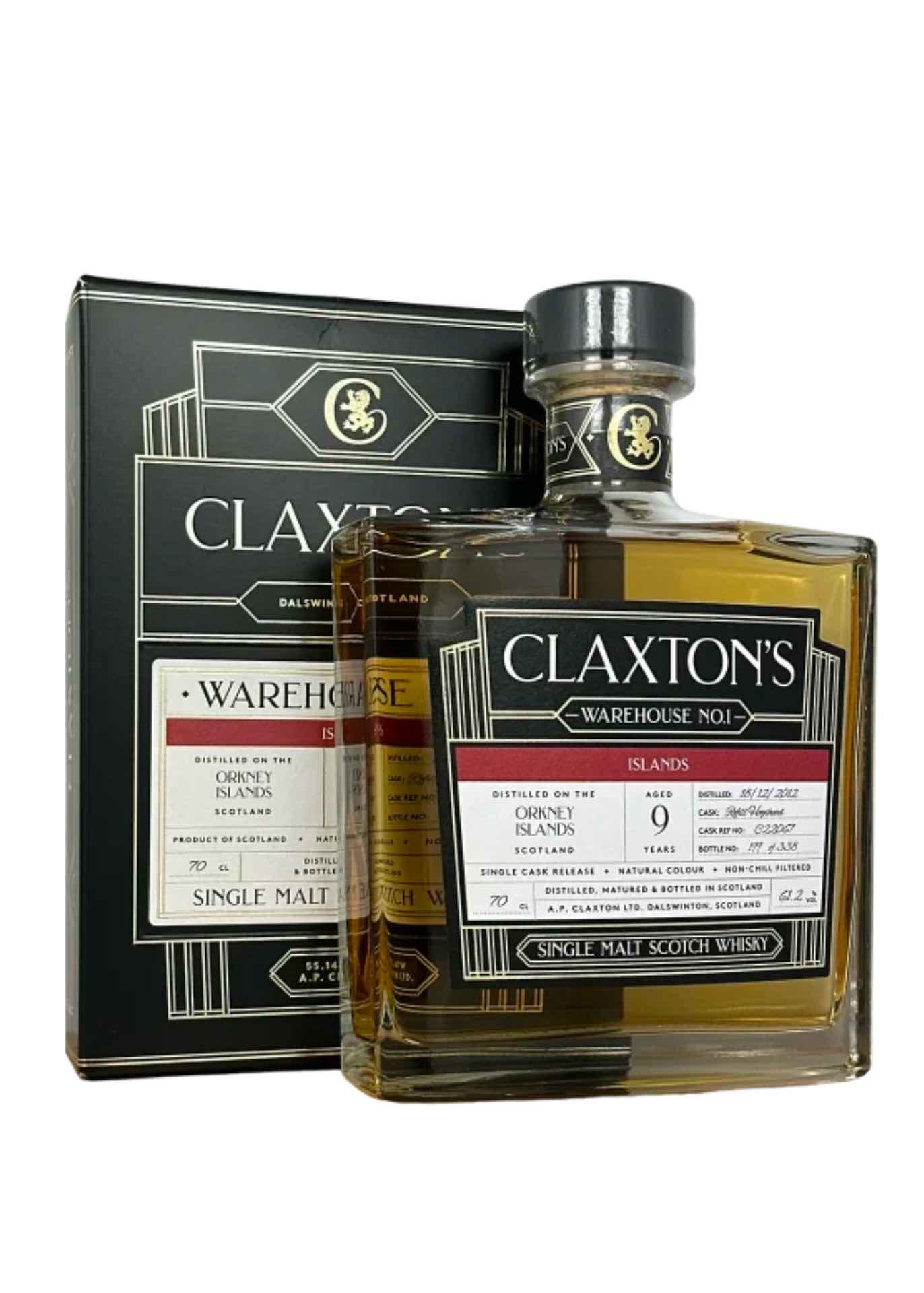 Claxton's Orkney 9 Year Old Bourbon Hogshead