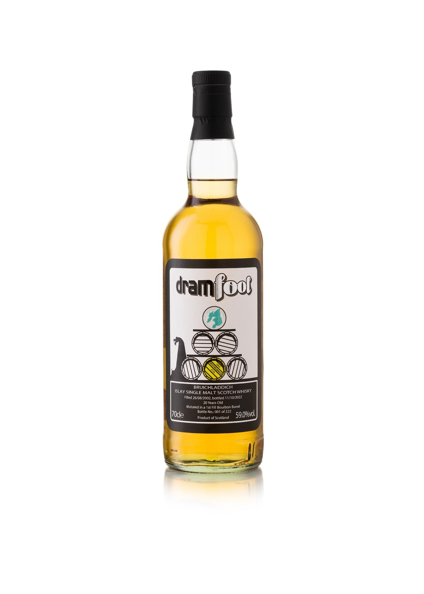 Dramfool Heritage Bruichladdich 20 Year Old