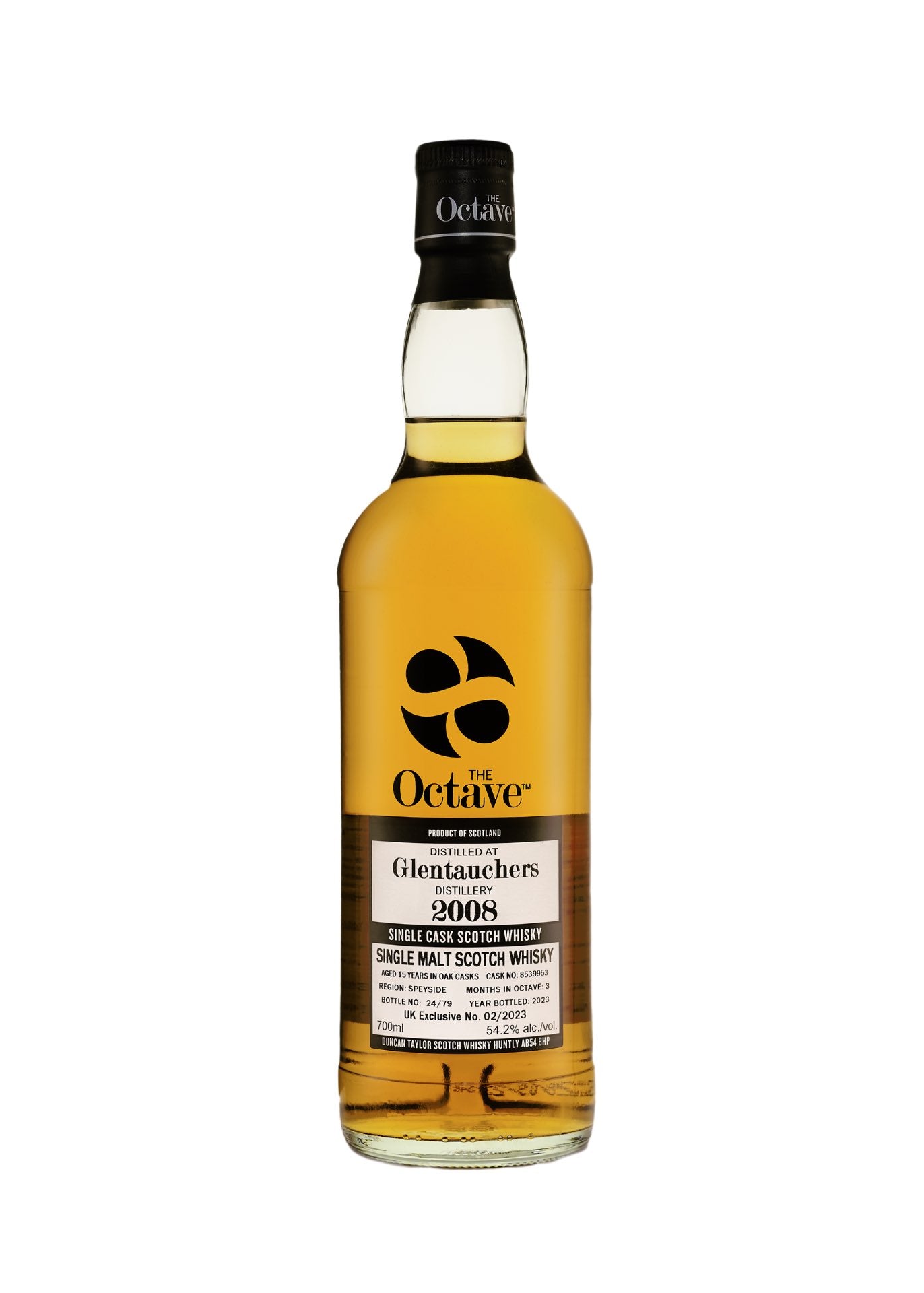 Duncan Taylor Octave 2008 Glentauchers 15 Year Old