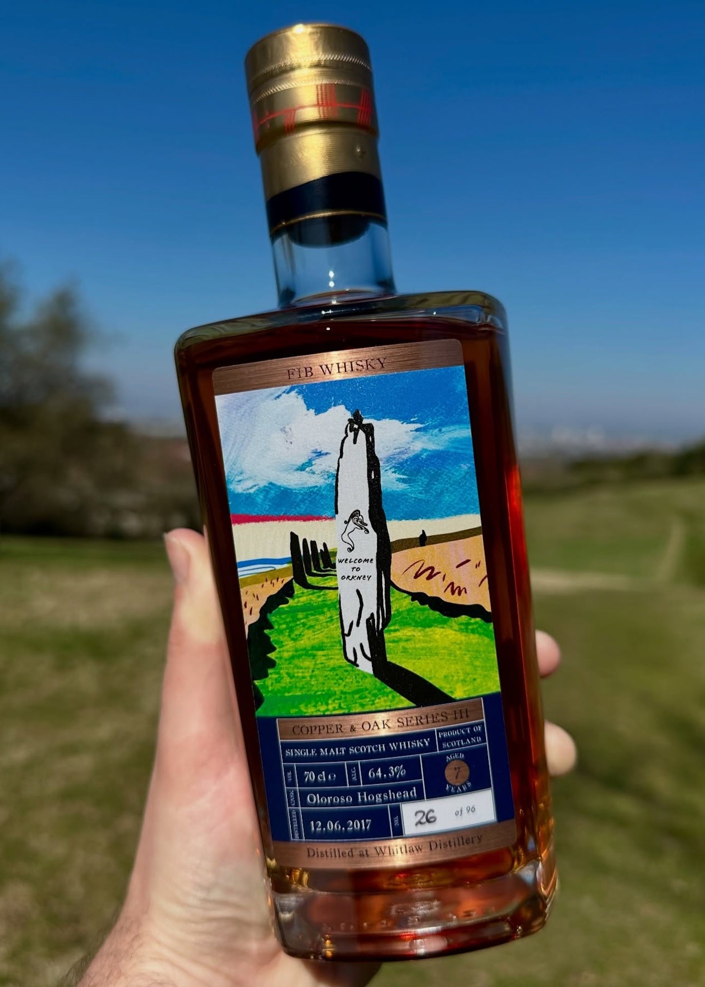 Fib Whisky Whitlaw 7 Year Old Oloroso