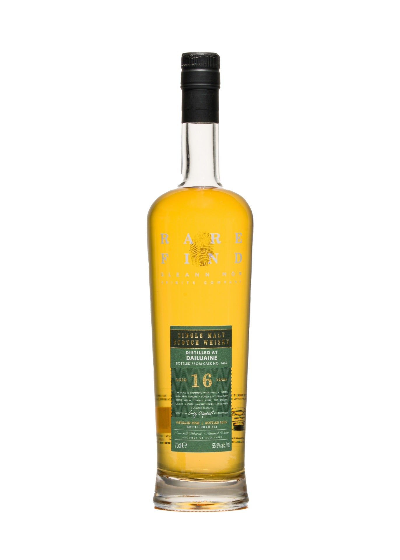 Gleann Mor Rare Find Dailuaine 16 Year Old Foursquare Rum Barrel