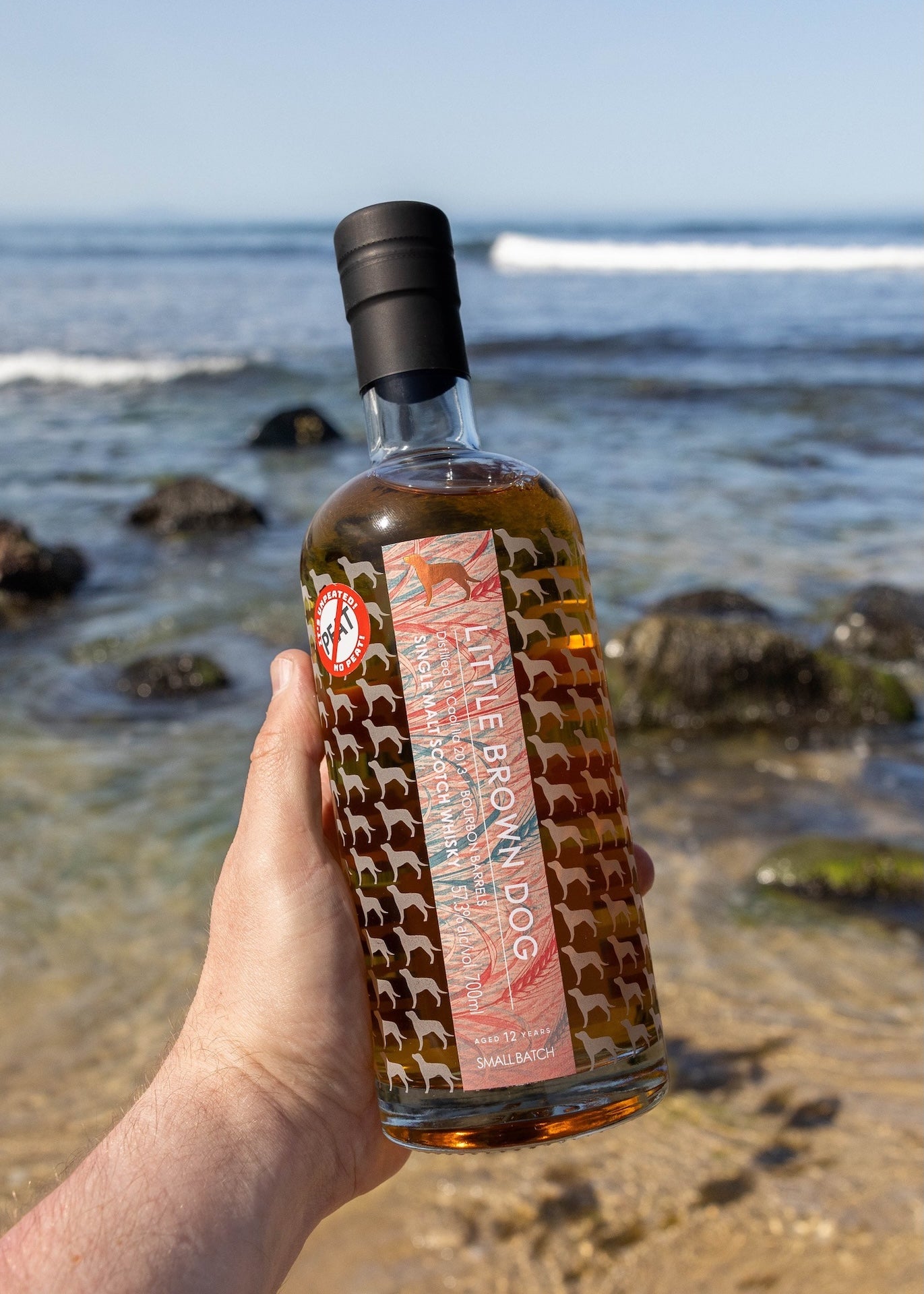 Little Brown Dog Caol Ila (Unpeated) 12 Year Old
