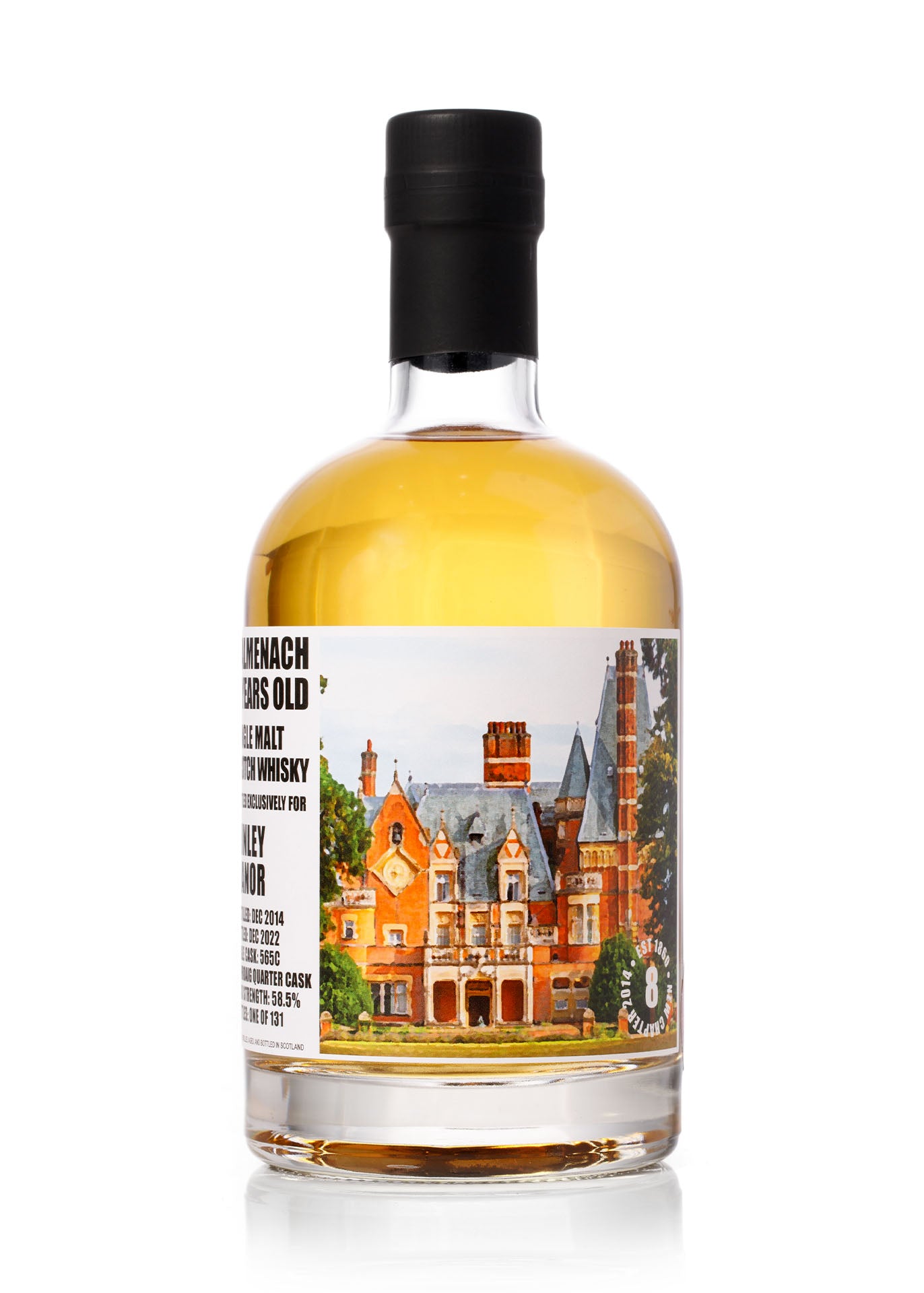 TopWhiskies x Minley Manor Balmenach 8 Year Old