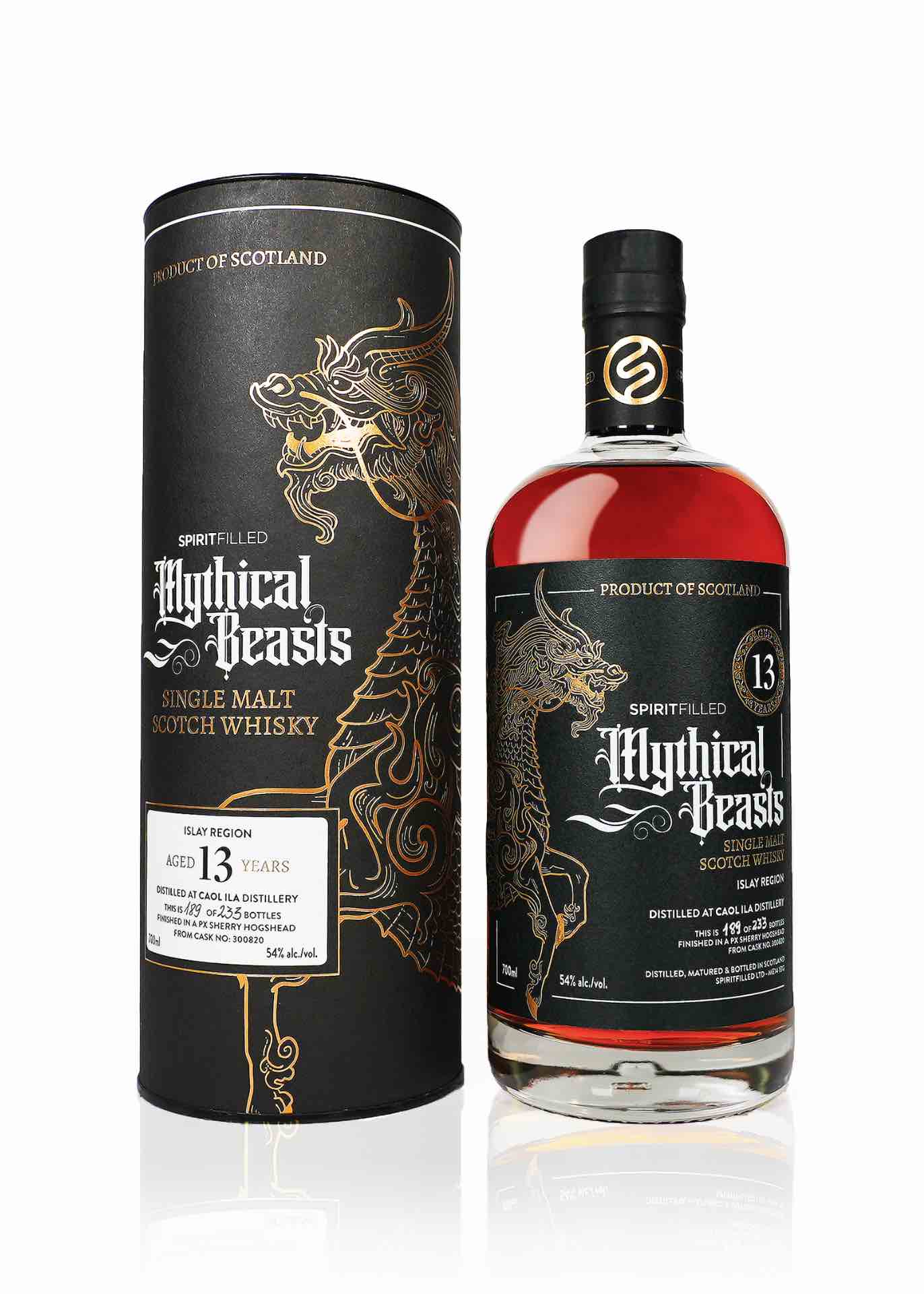 Spiritfilled Mythical Beasts Caol Ila 13 Year Old