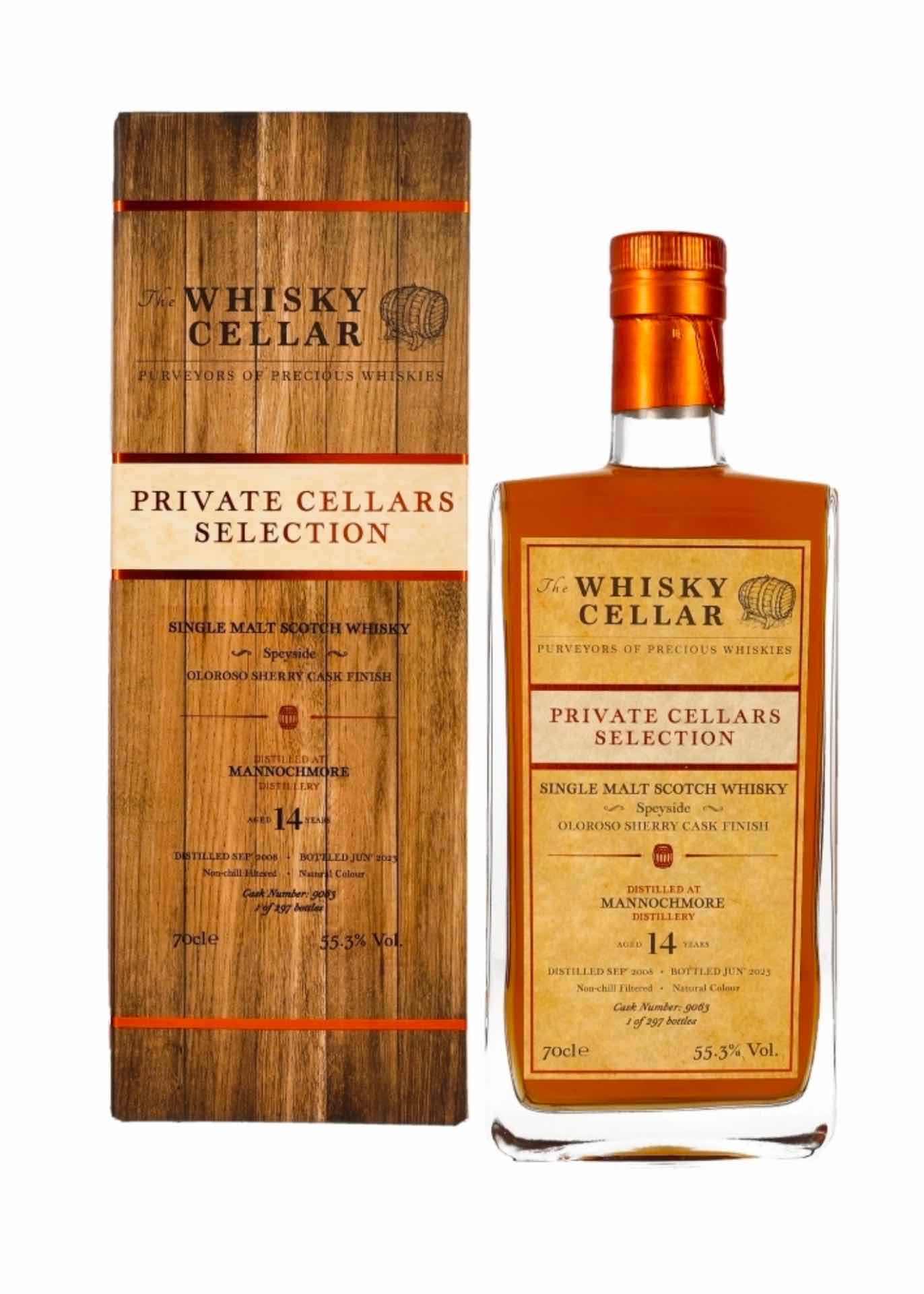 The Whisky Cellar Mannochmore 14 Year Old Oloroso Sherry