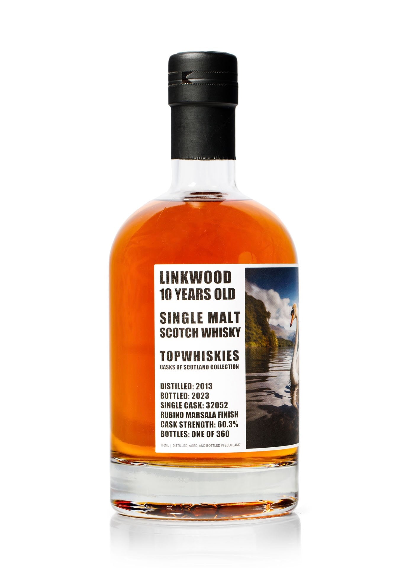 TopWhiskies Linkwood 10 Year Old Marsala Finish