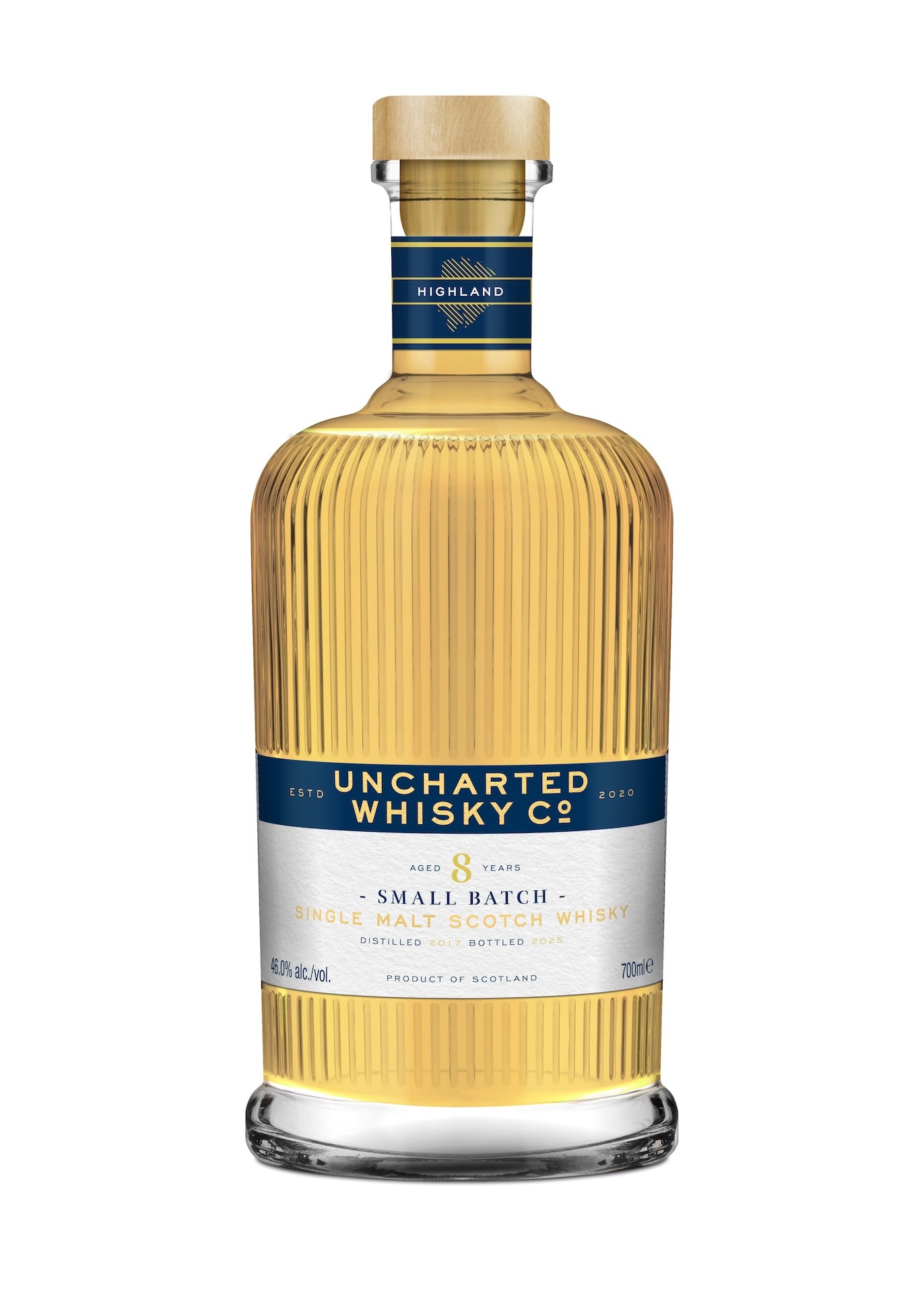 Uncharted Whisky, Blue Collection, Aultmore 8 Year Old