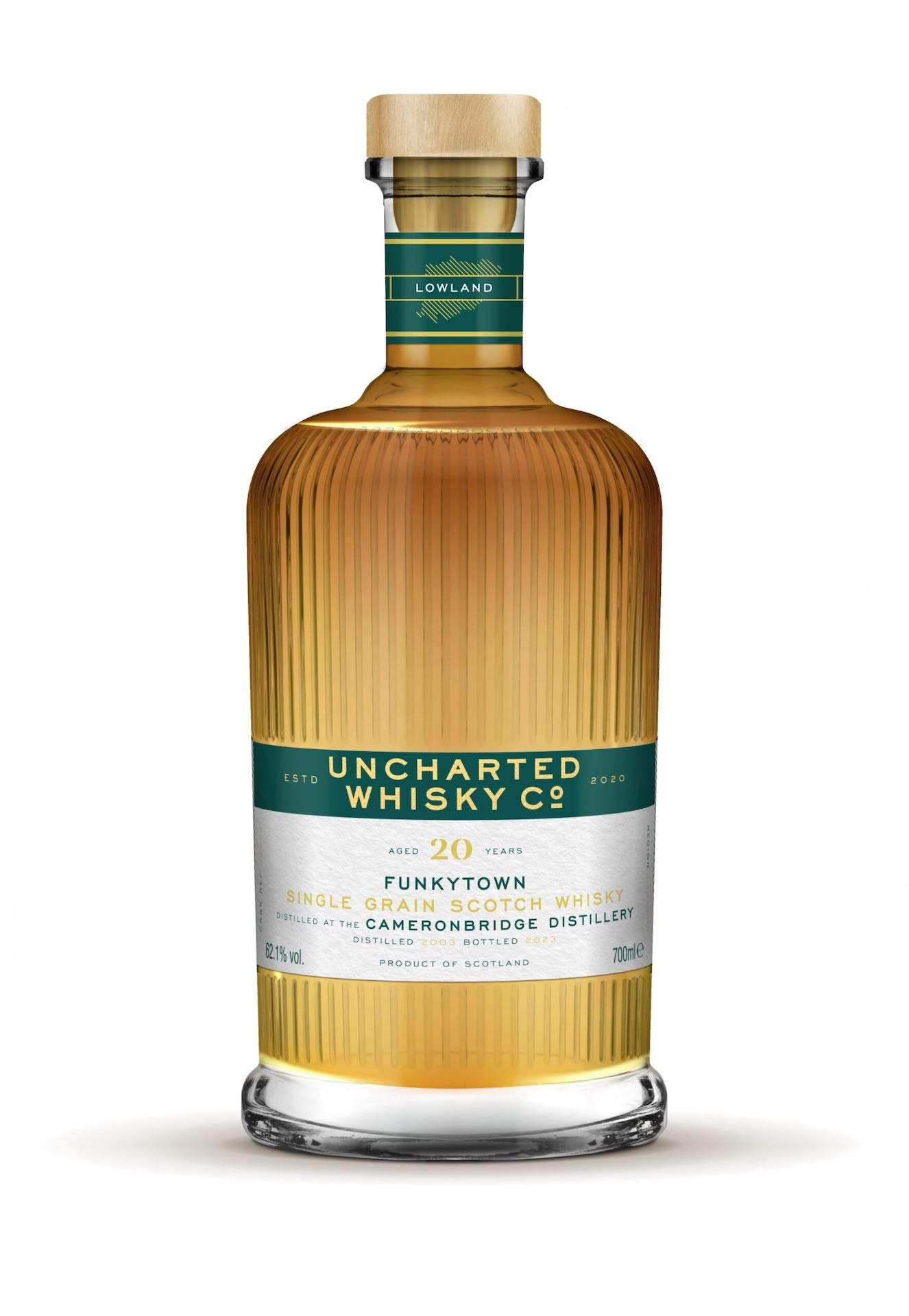Uncharted Whisky, Funkytown, Cameronbridge 20 Year Old