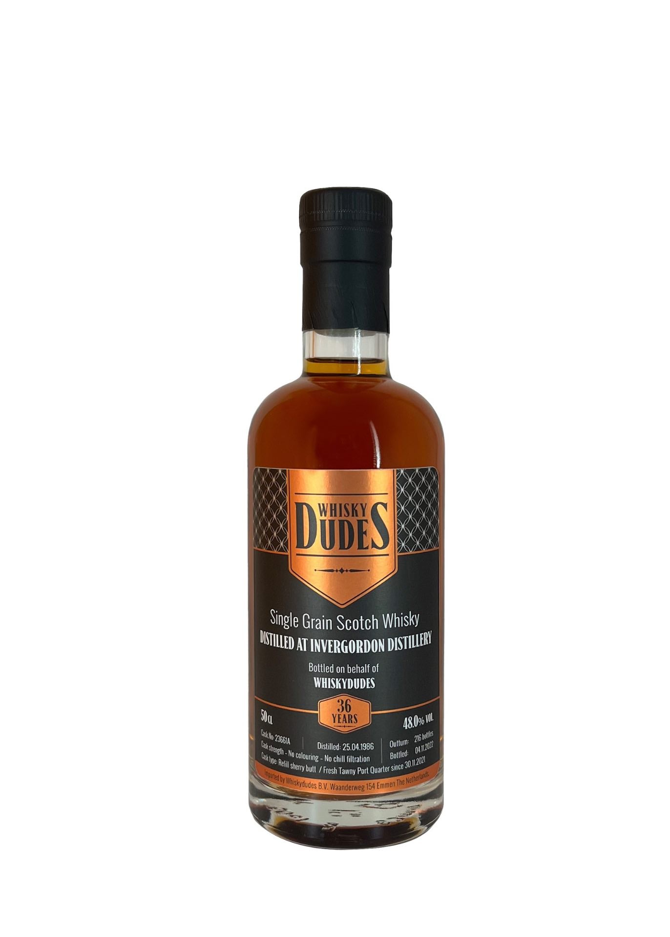 WhiskyDudes Invergordon 36 Year Old Tawny Port Quarter Cask