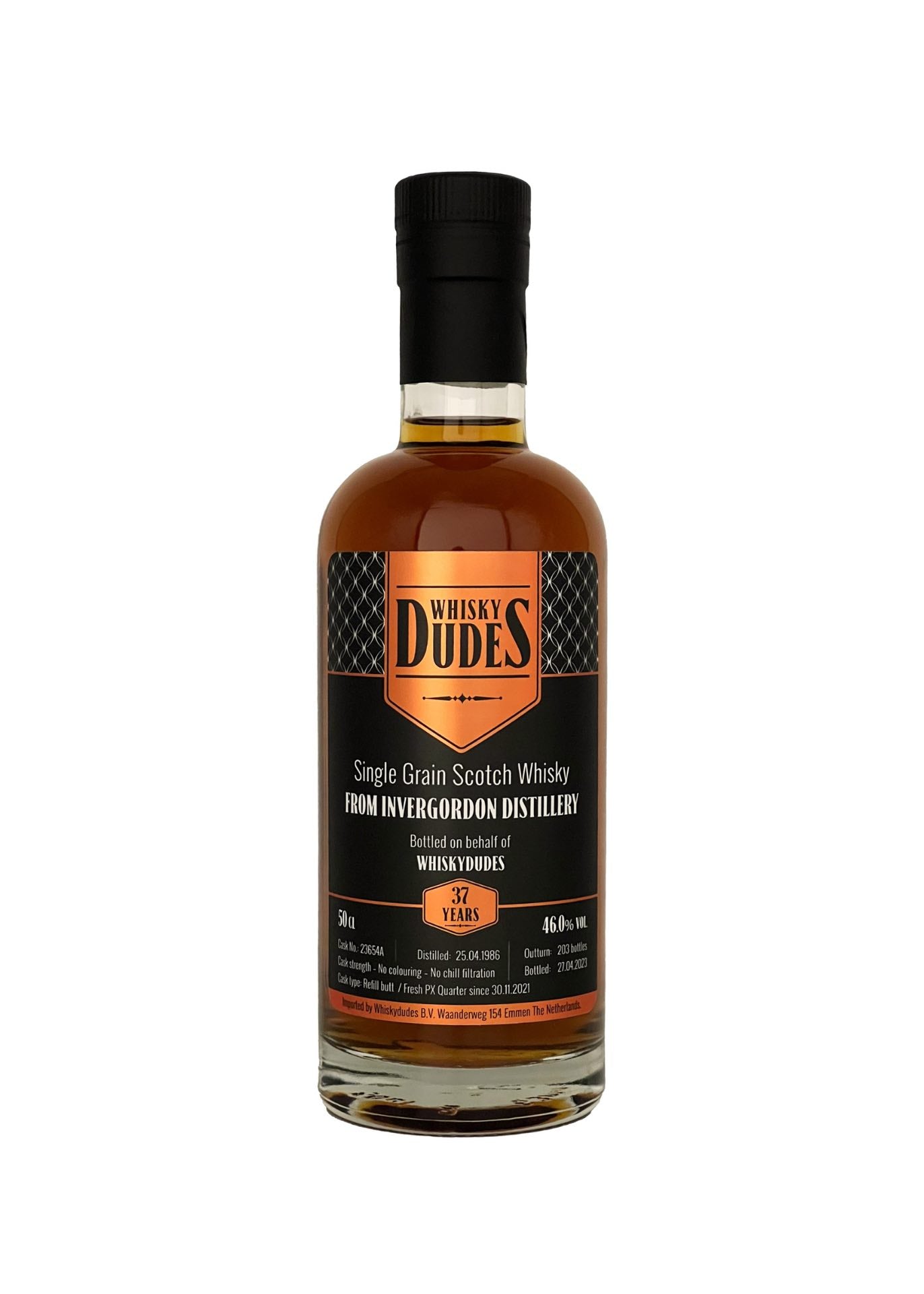 Whiskydudes Invergordon 37 Year Old PX Quarter Cask