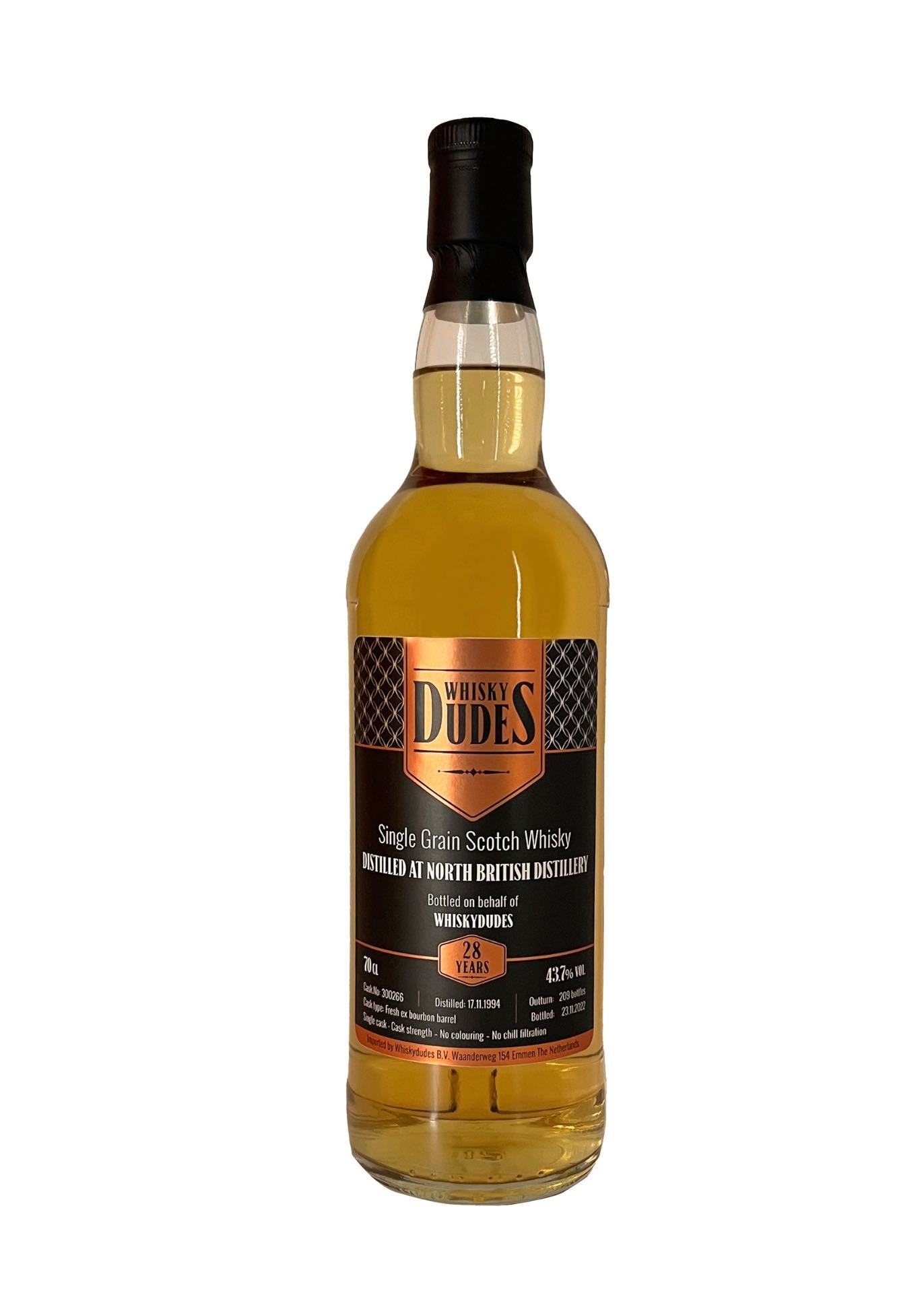 WhiskyDudes North British 28 Year Old Ex Bourbon