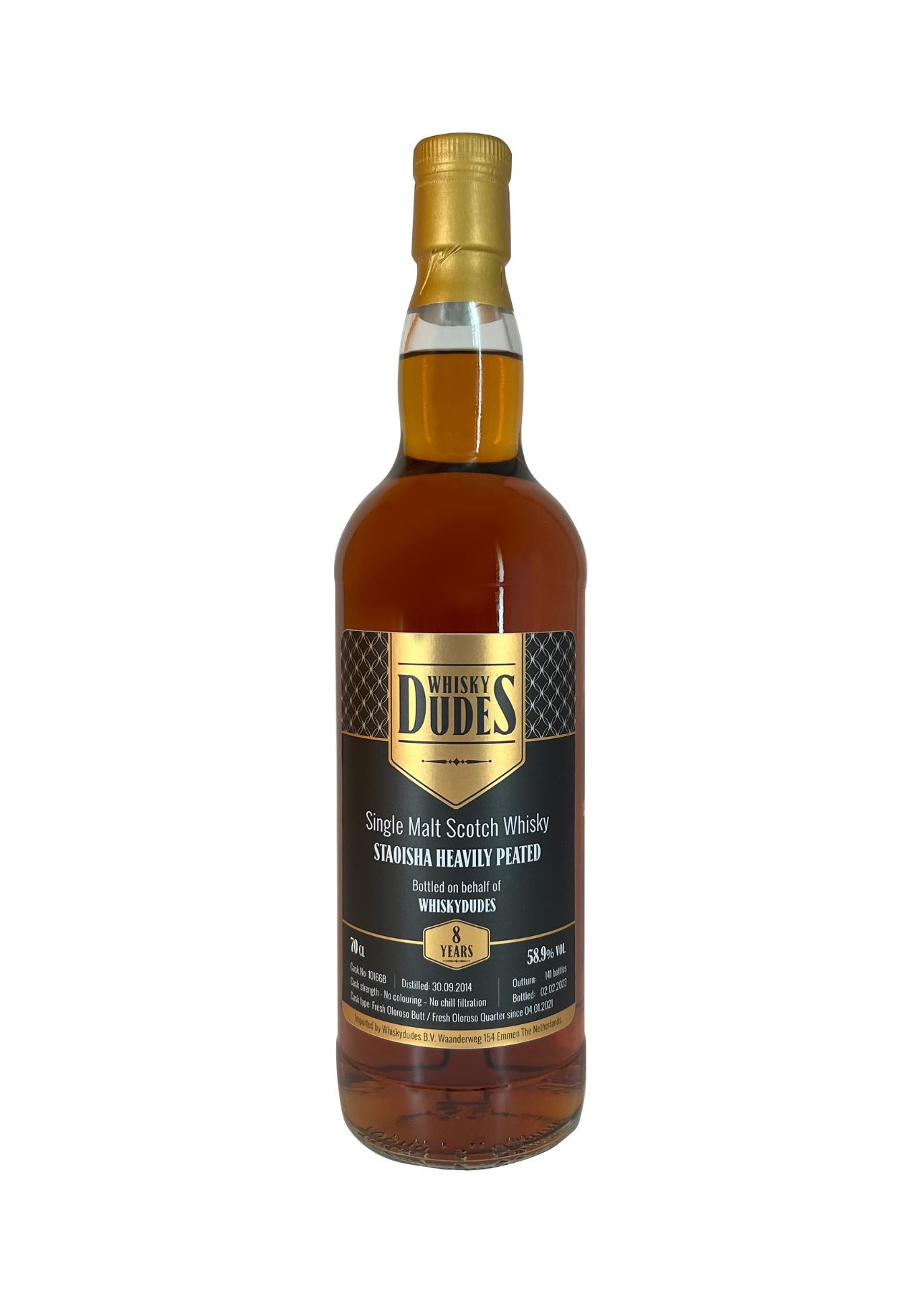 WhiskyDudes Staoisha 8 Year Old Oloroso Quarter Cask