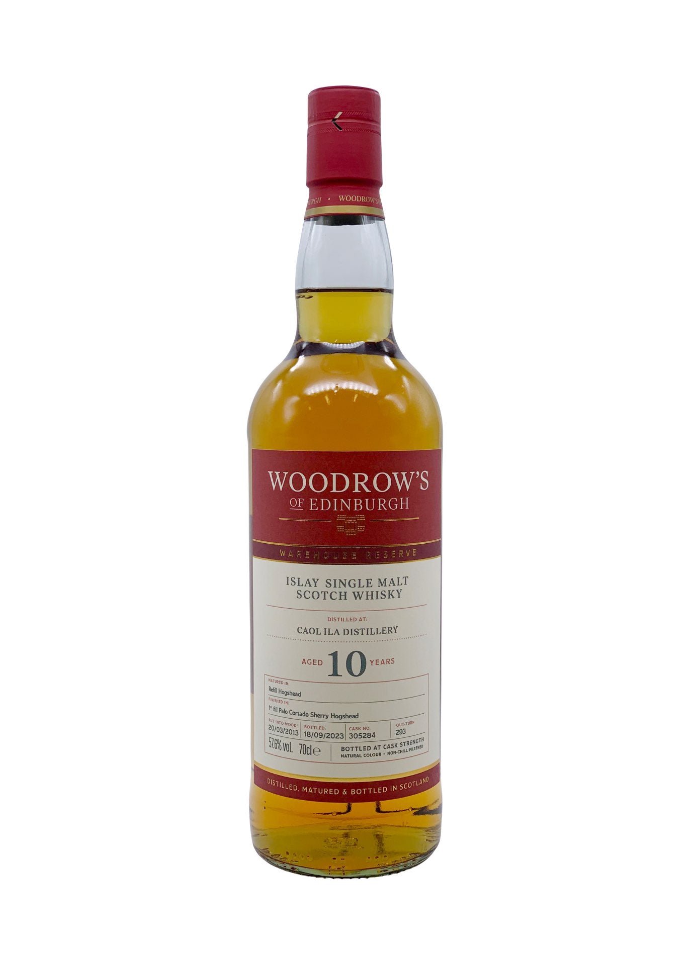 Woodrow's Caol Ila 10 Year Old