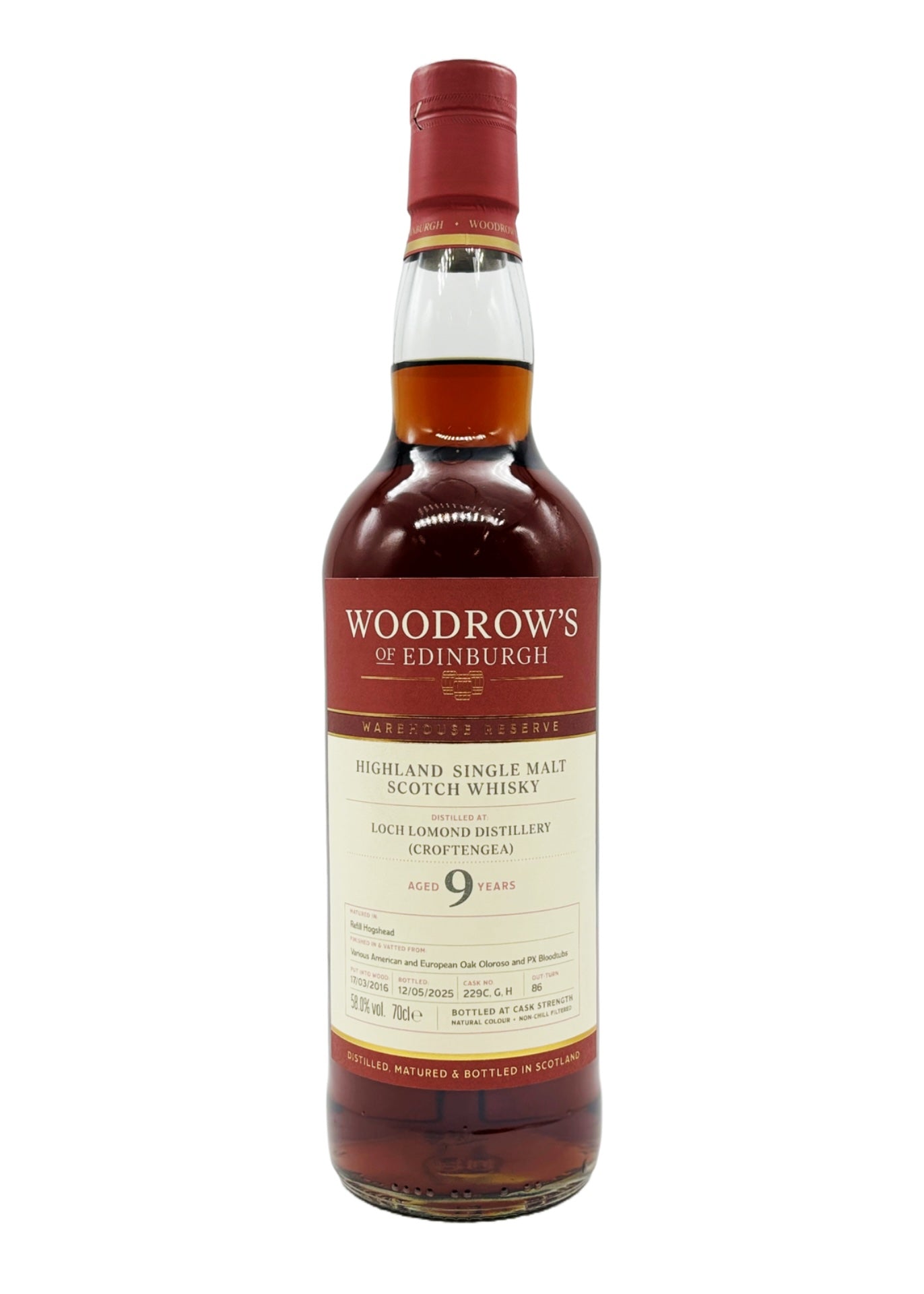 Woodrow's Croftengea 9 Year Old