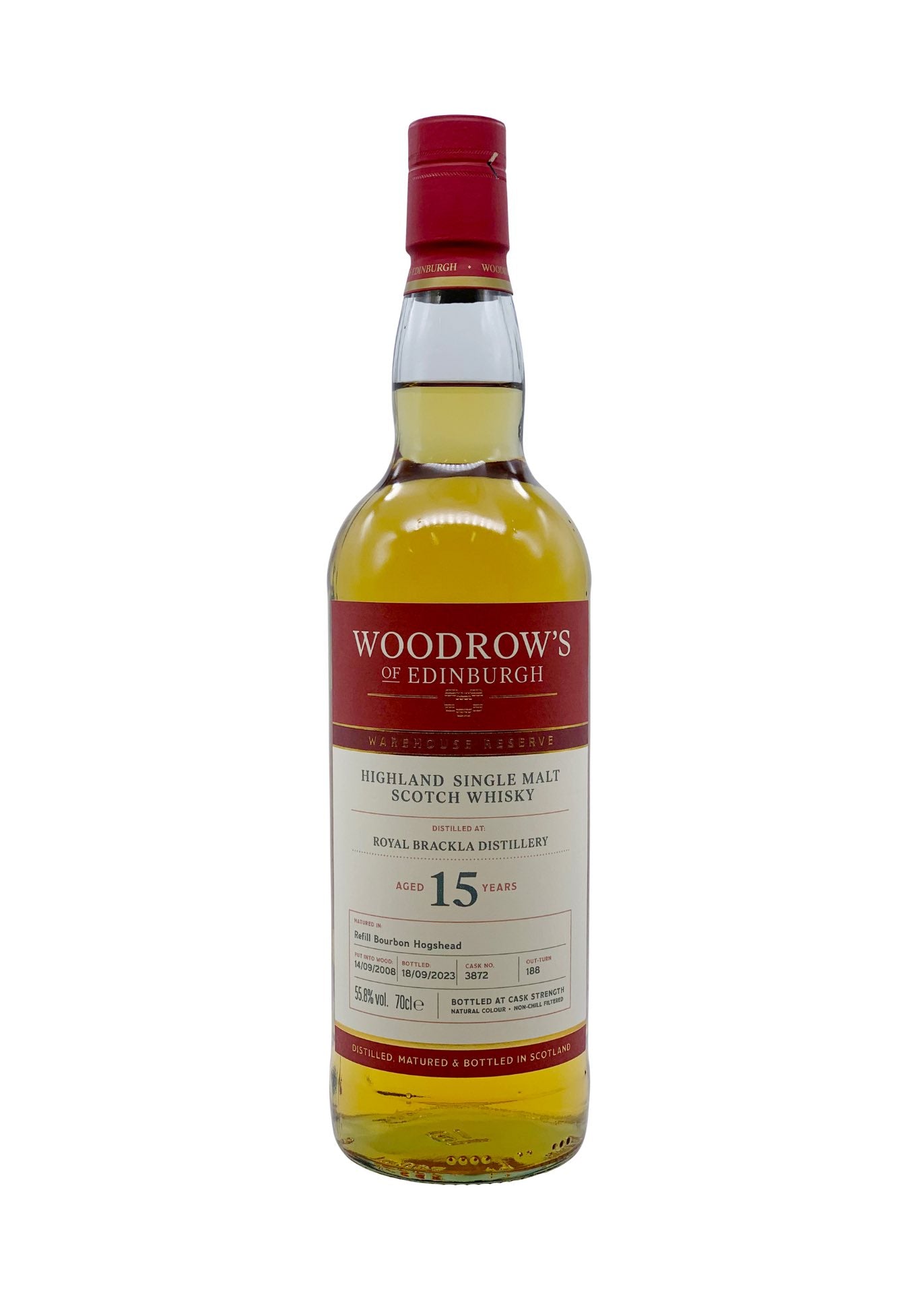 Woodrow's Royal Brackla 15 Year Old