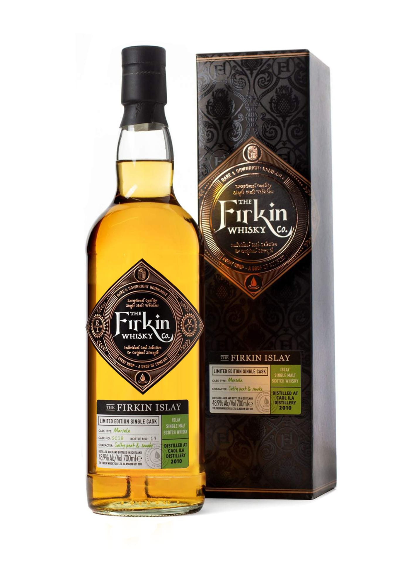 Firkin Islay Caol Isla Whisky in Marsala Cask