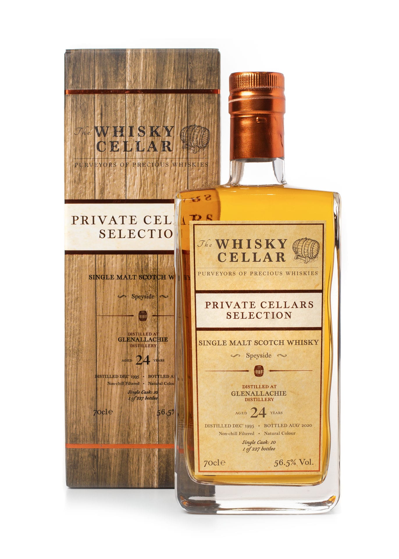 Glenallachie 24 Year Old Single Malt Scotch Whisky from The Whisky Cellar