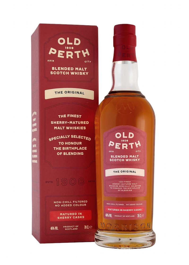 Morrison Distillers Old Perth The Original Blended Malt Scotch Whisky