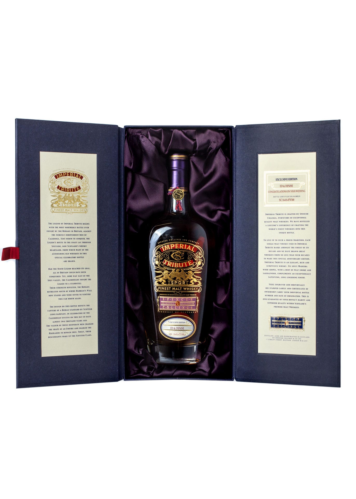 Scotch Gift from Imperial Tribute in luxury box