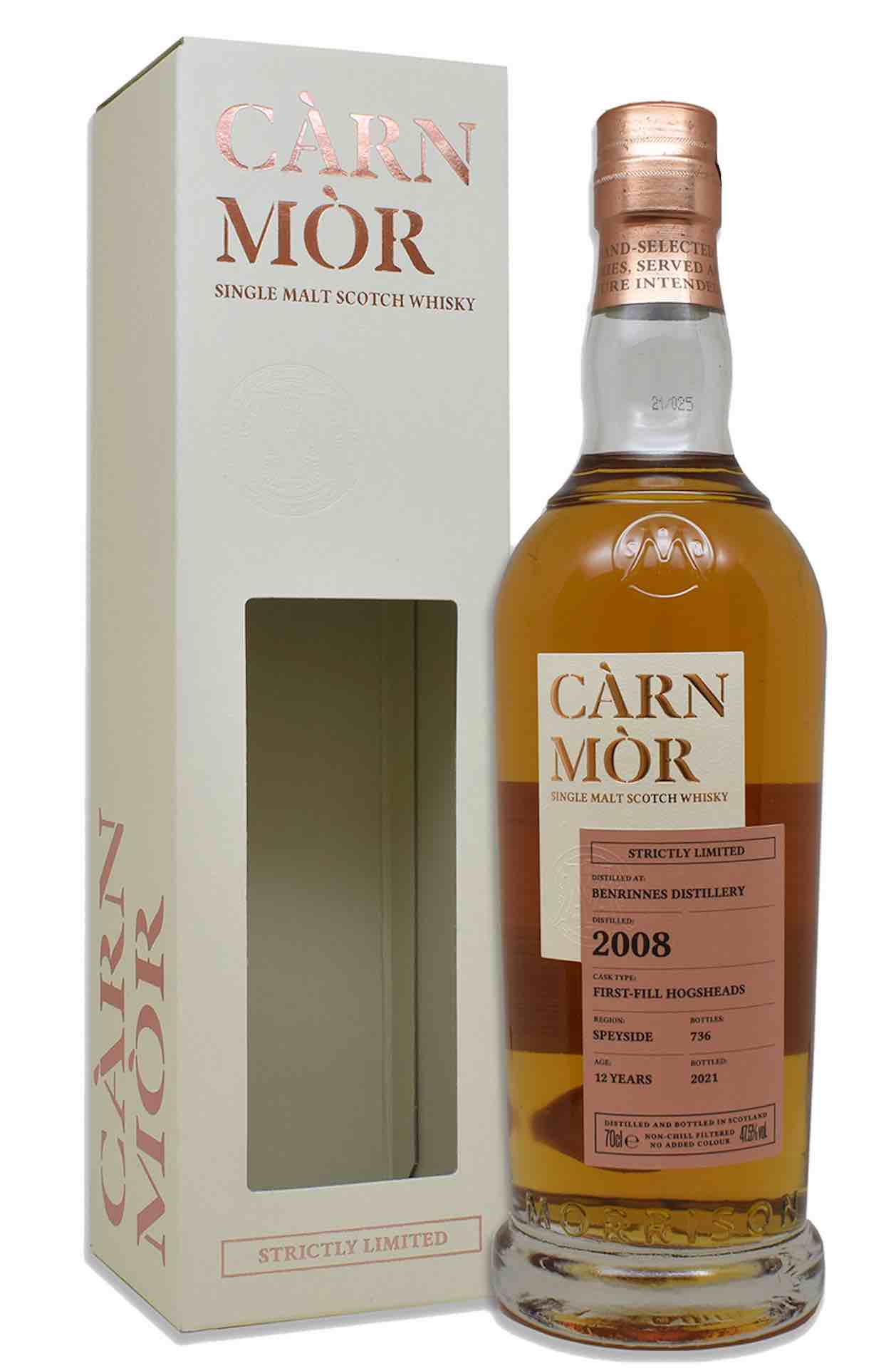 Càrn Mòr Benrinnes 2008 Hogsheads Single Malt Scotch Whisky