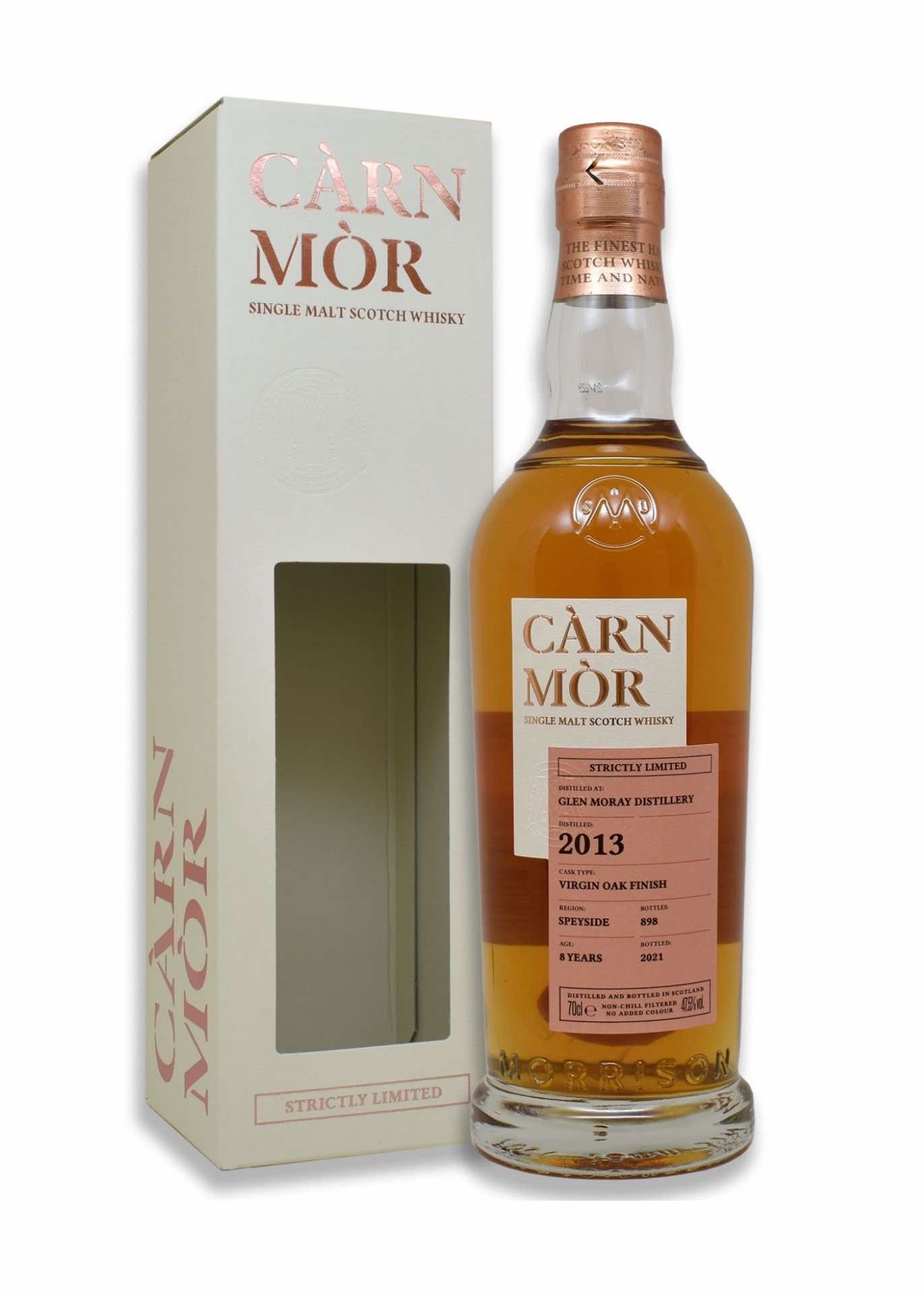 Càrn Mòr Glen Moray 2013 Virgin Oak