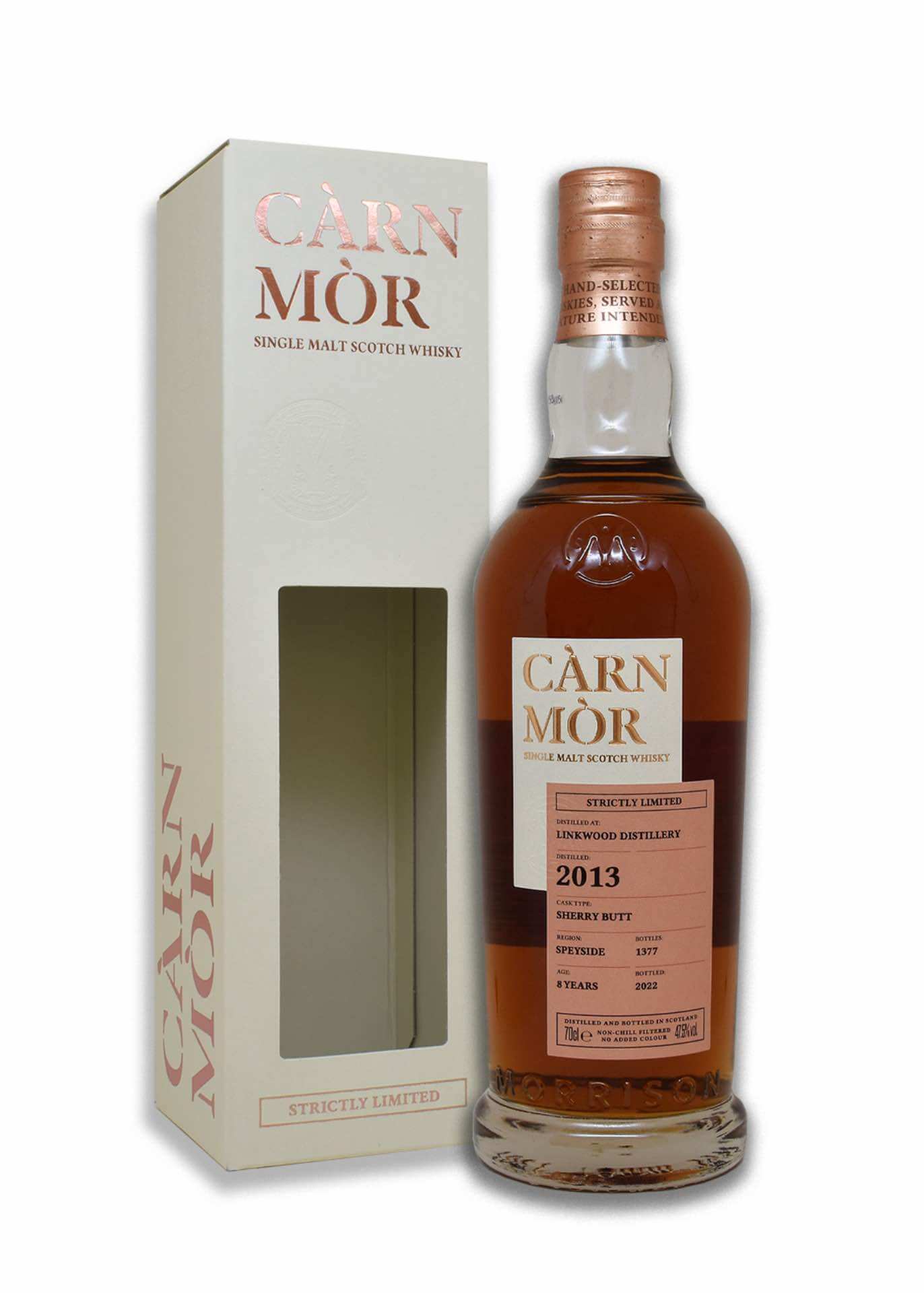 Càrn Mòr Linkwood 2013 Sherry Butt