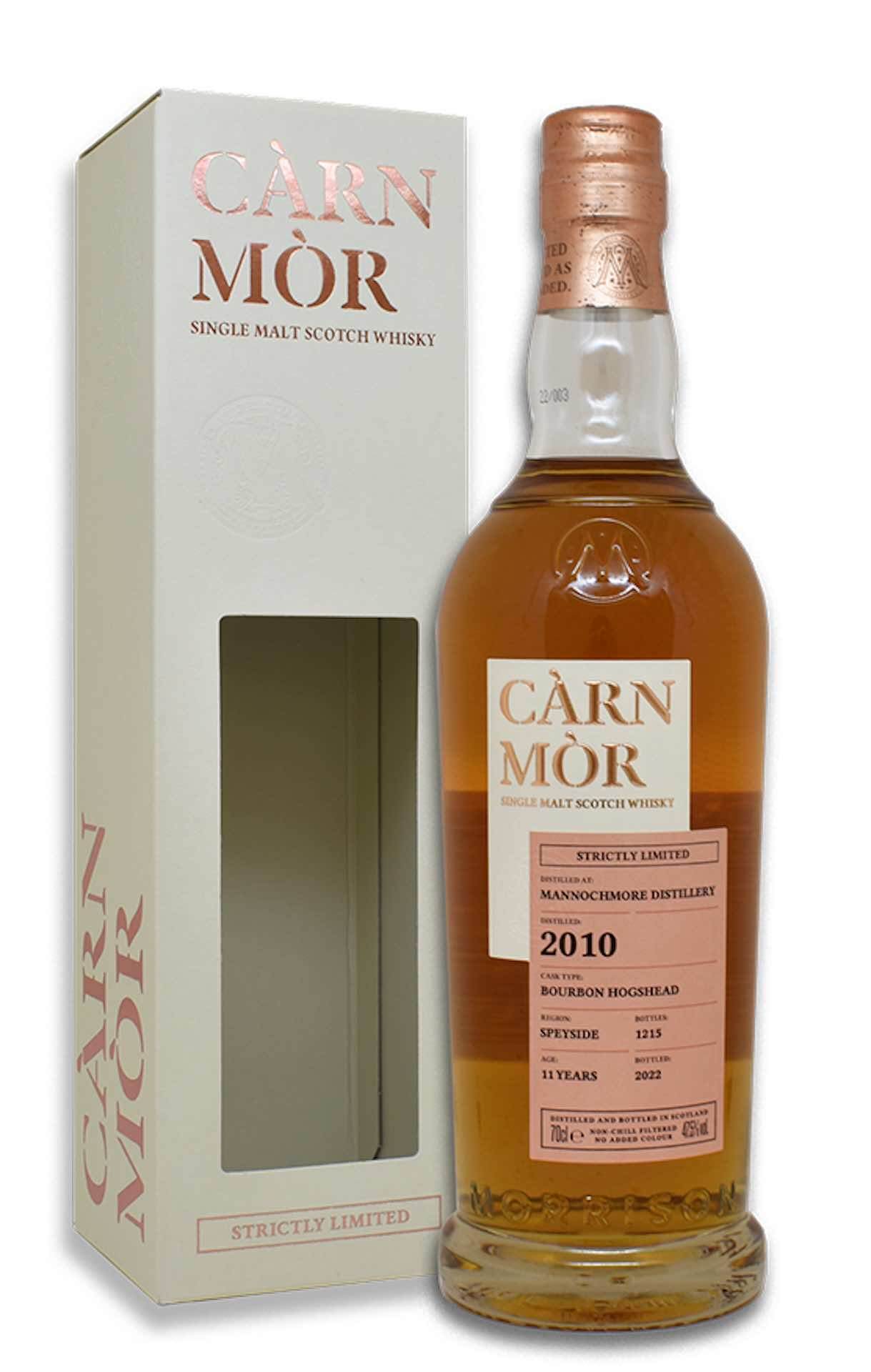 Càrn Mòr Mannochmore 2010 Bourbon Hogsheads