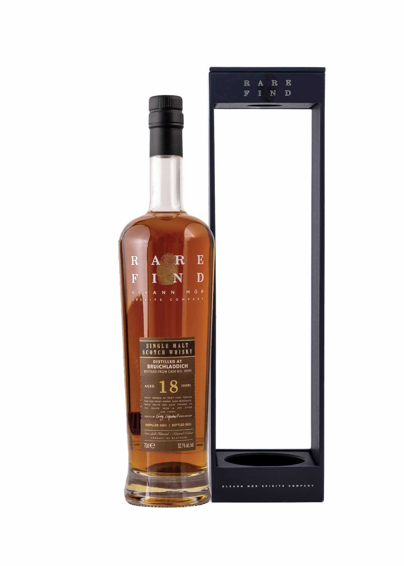 Gleann Mor Rare Find Bruichladdich 18 Year Old Sherry Hogshead