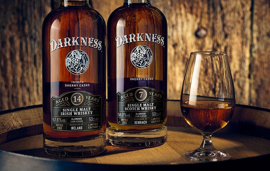 Darkness Irish 14 year old oloroso cask finish review and tasting notes