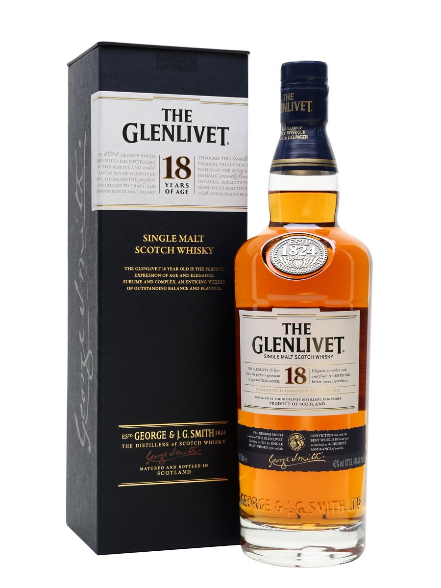 Glenlivet 18 year old single malt scotch whisky review