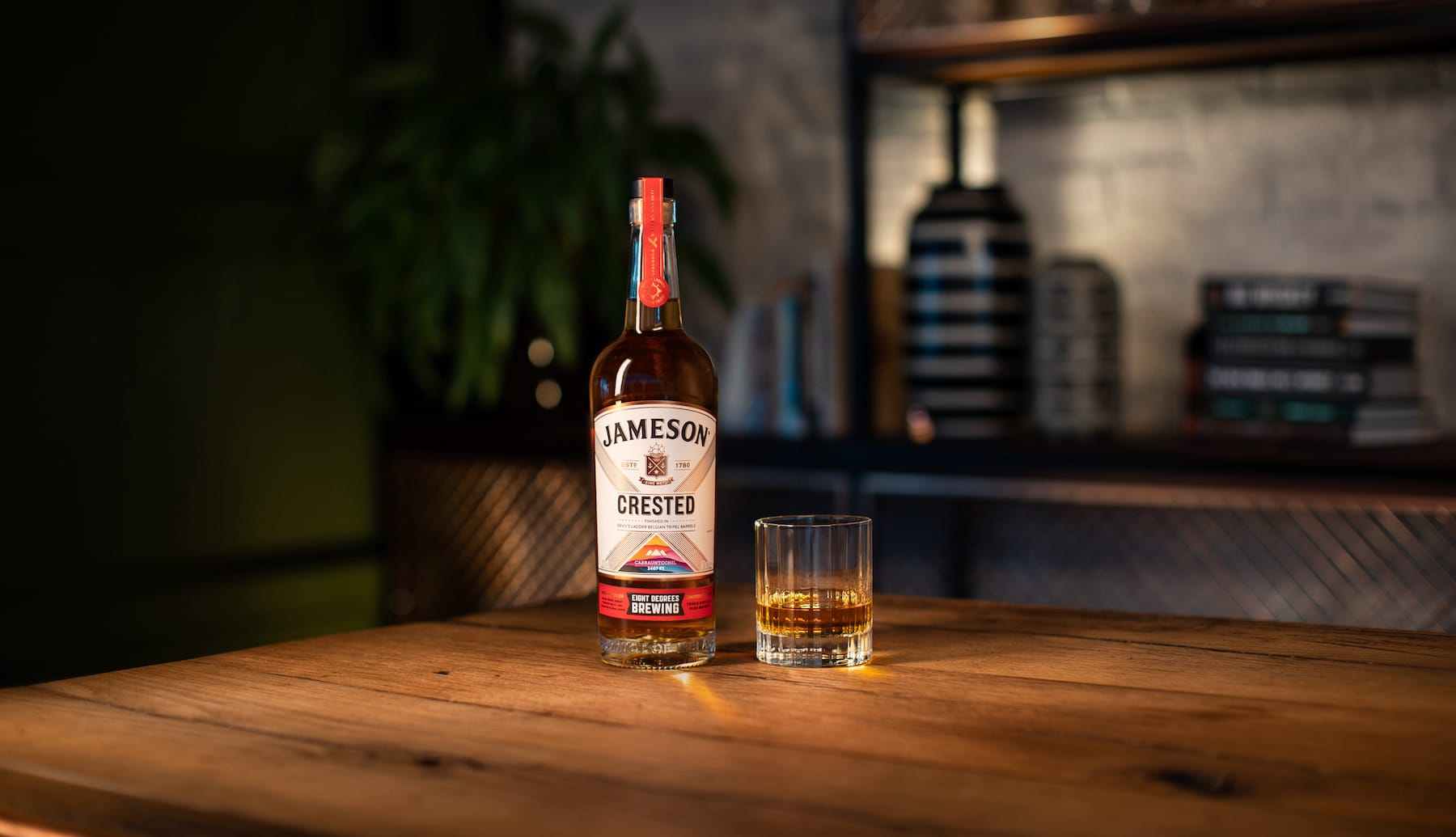 Jameson Crested Finished in Devil’s Ladder Belgian Tripel Barrels Irish Whiskey
