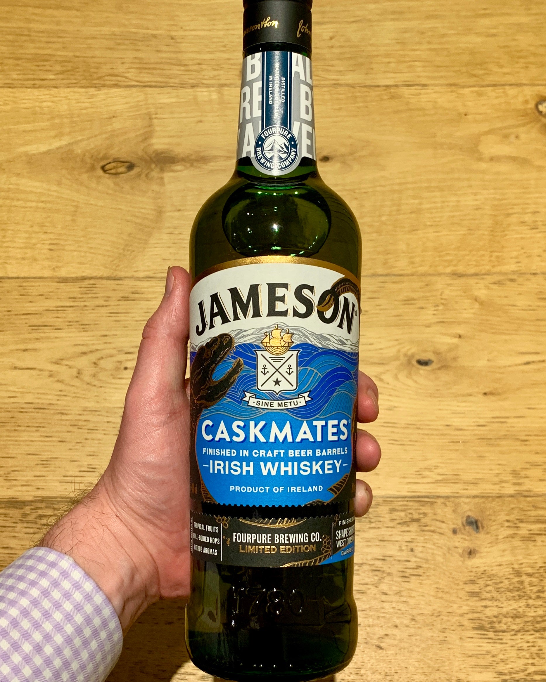 Jameson Caskmates Fourpure Irish Whiskey