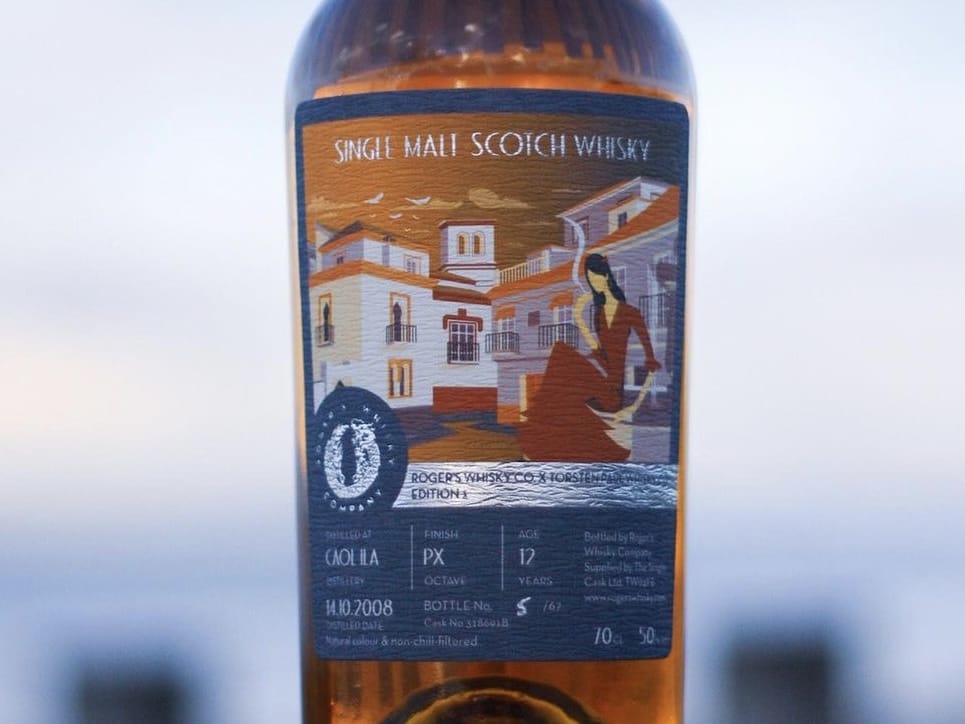 Rogers Whisky Company 12 year old Caol Ila review