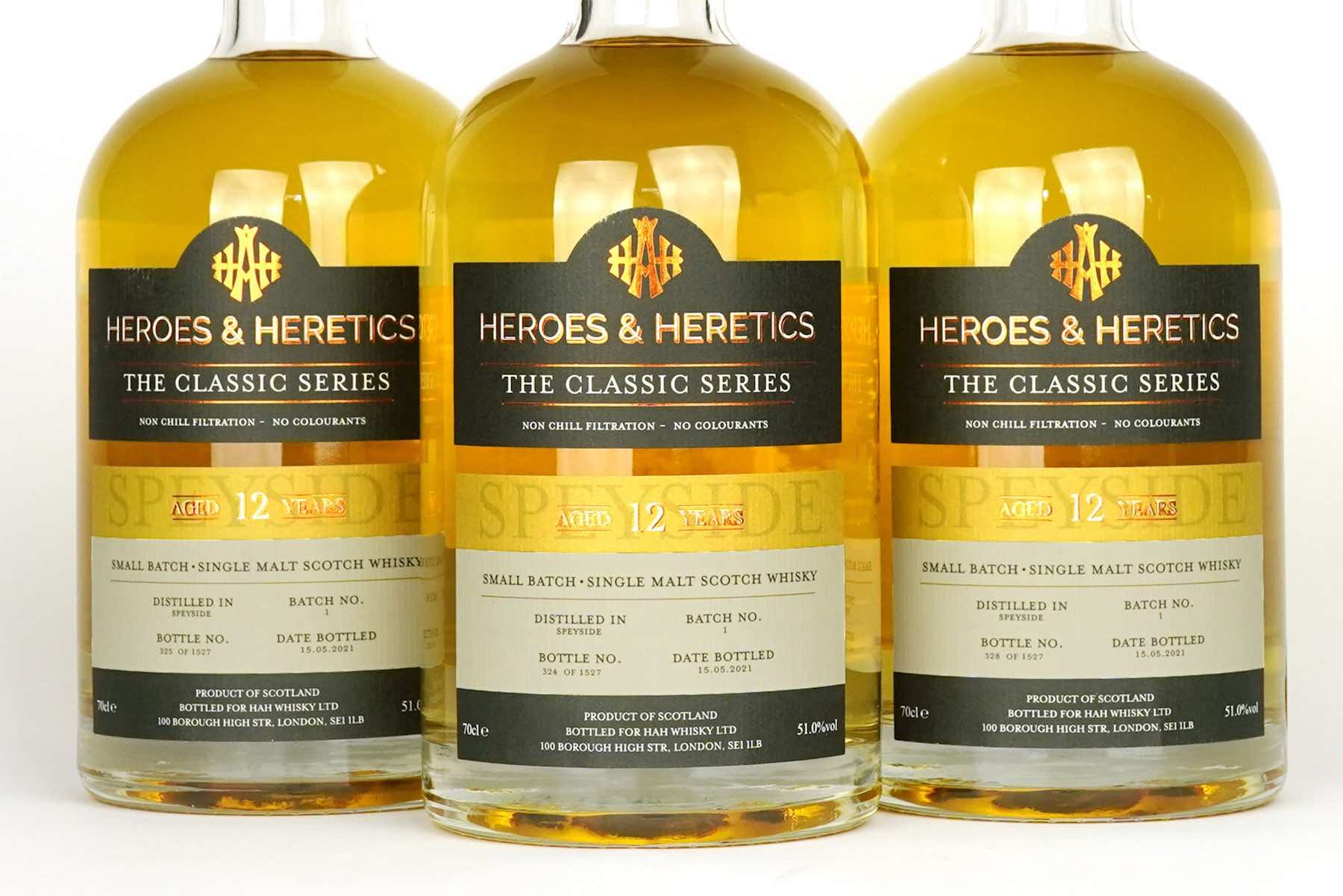 Heroes and Heretics The Classic Series, Speyside, Review and Tasting Notes