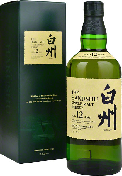Hakushu Japanese single malt whisky